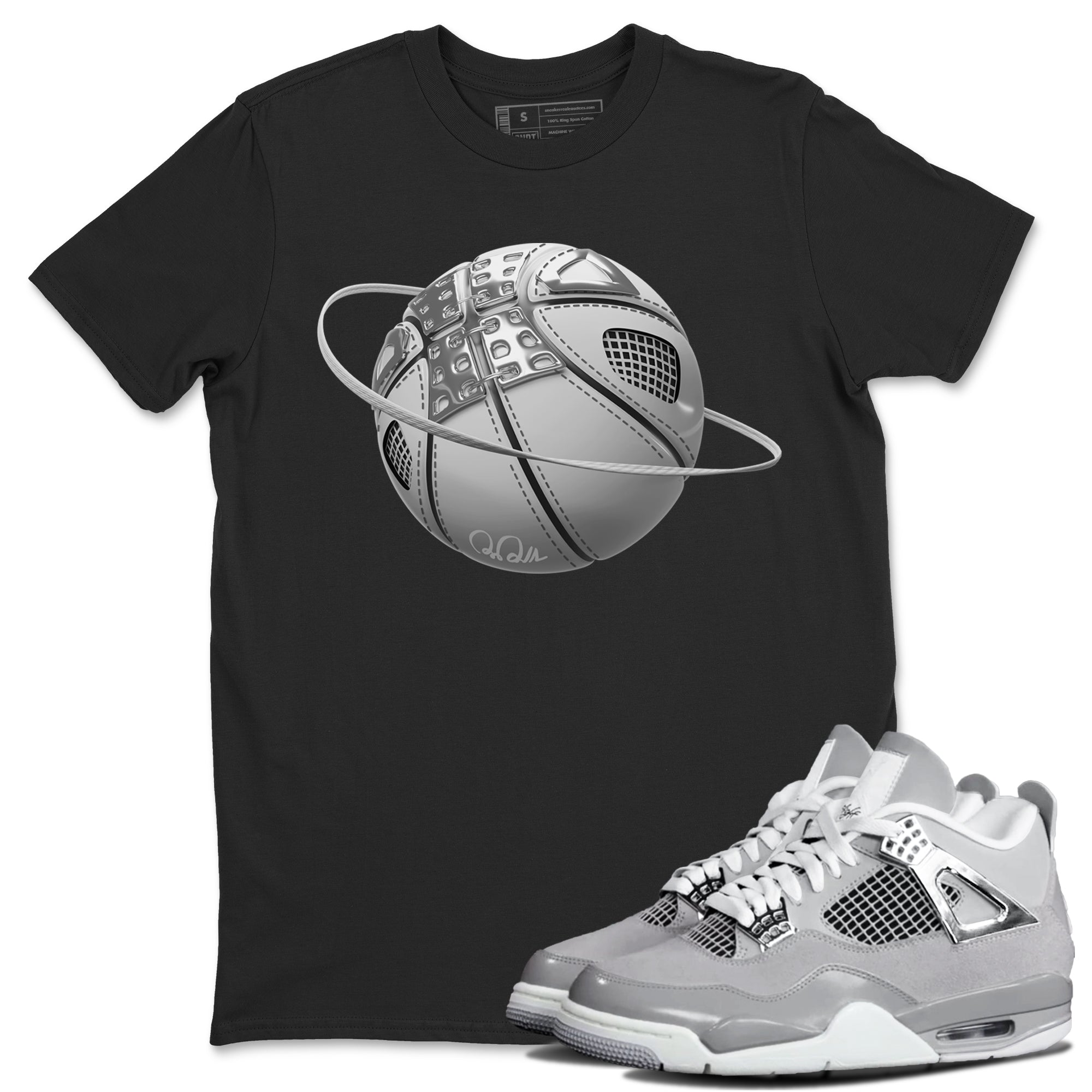 Basketball Planet snkmatch Tee - Air Jordan 4 Frozen Moments