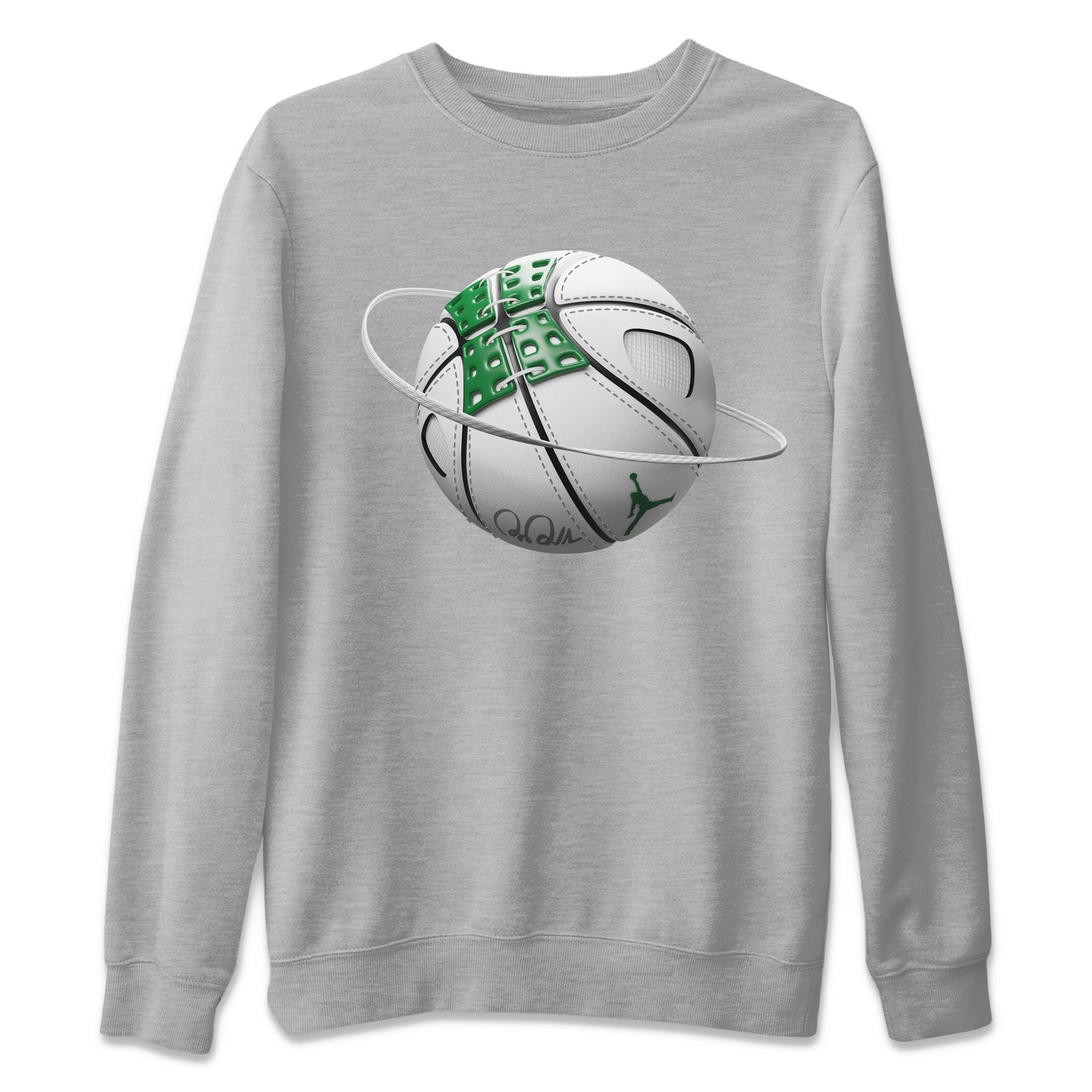 Basketball Planet Unisex Tops - Air Jordan 4 Pine Green