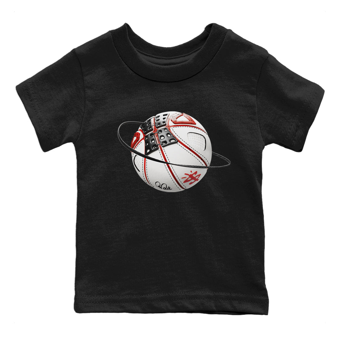 Basketball Planet Kids Tops - Air Jordan 4 Red Cement