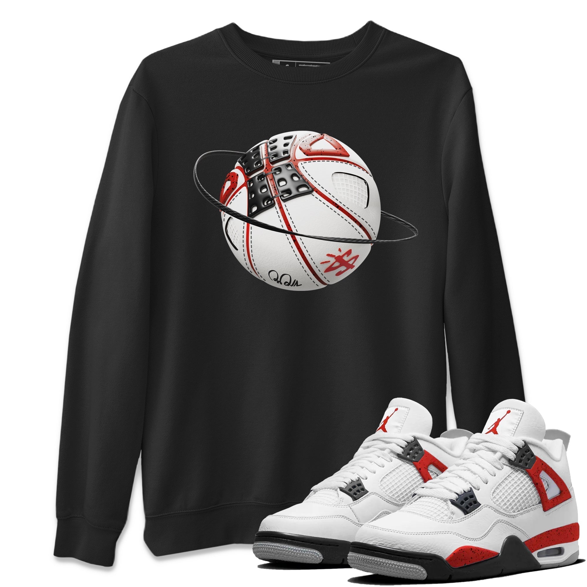 Basketball Planet Unisex Tops - Air Jordan 4 Red Cement