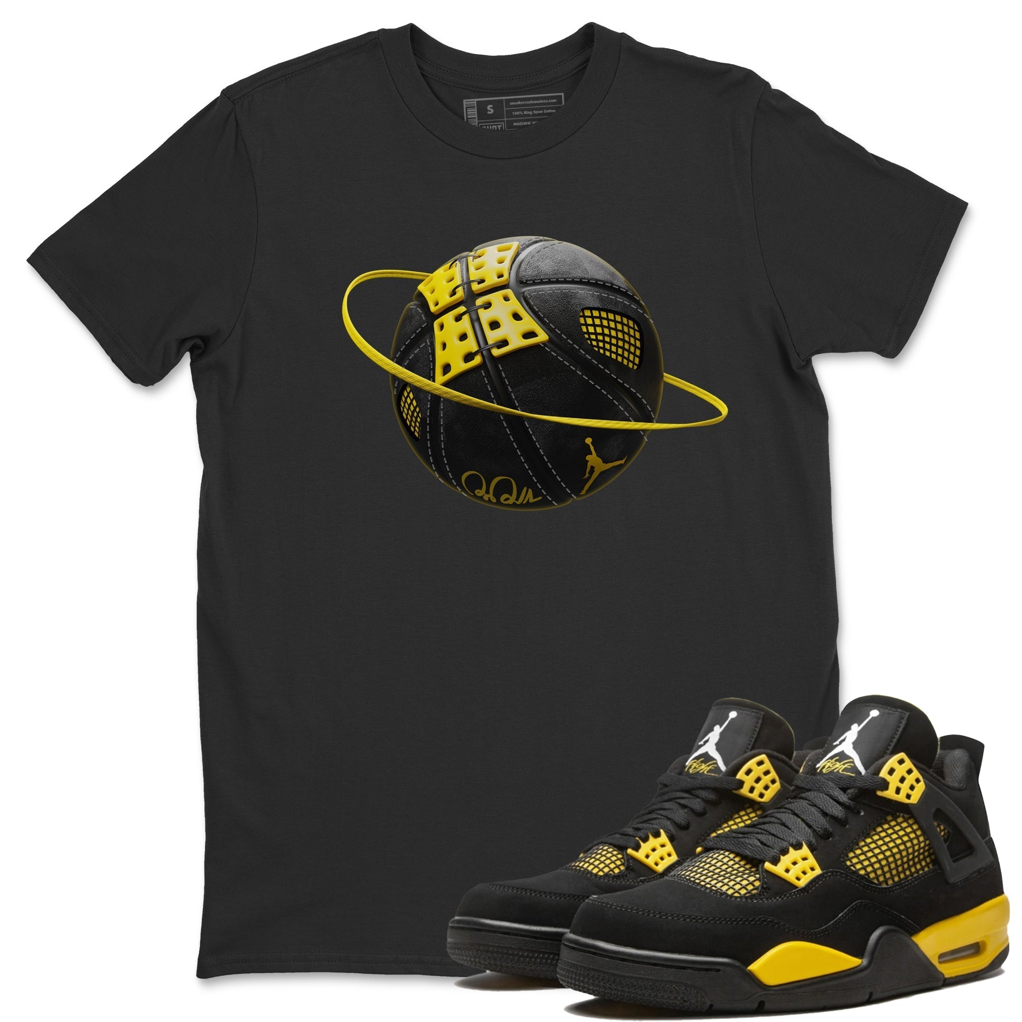 Basketball Planet Unisex Tops - Air Jordan 4 Thunder