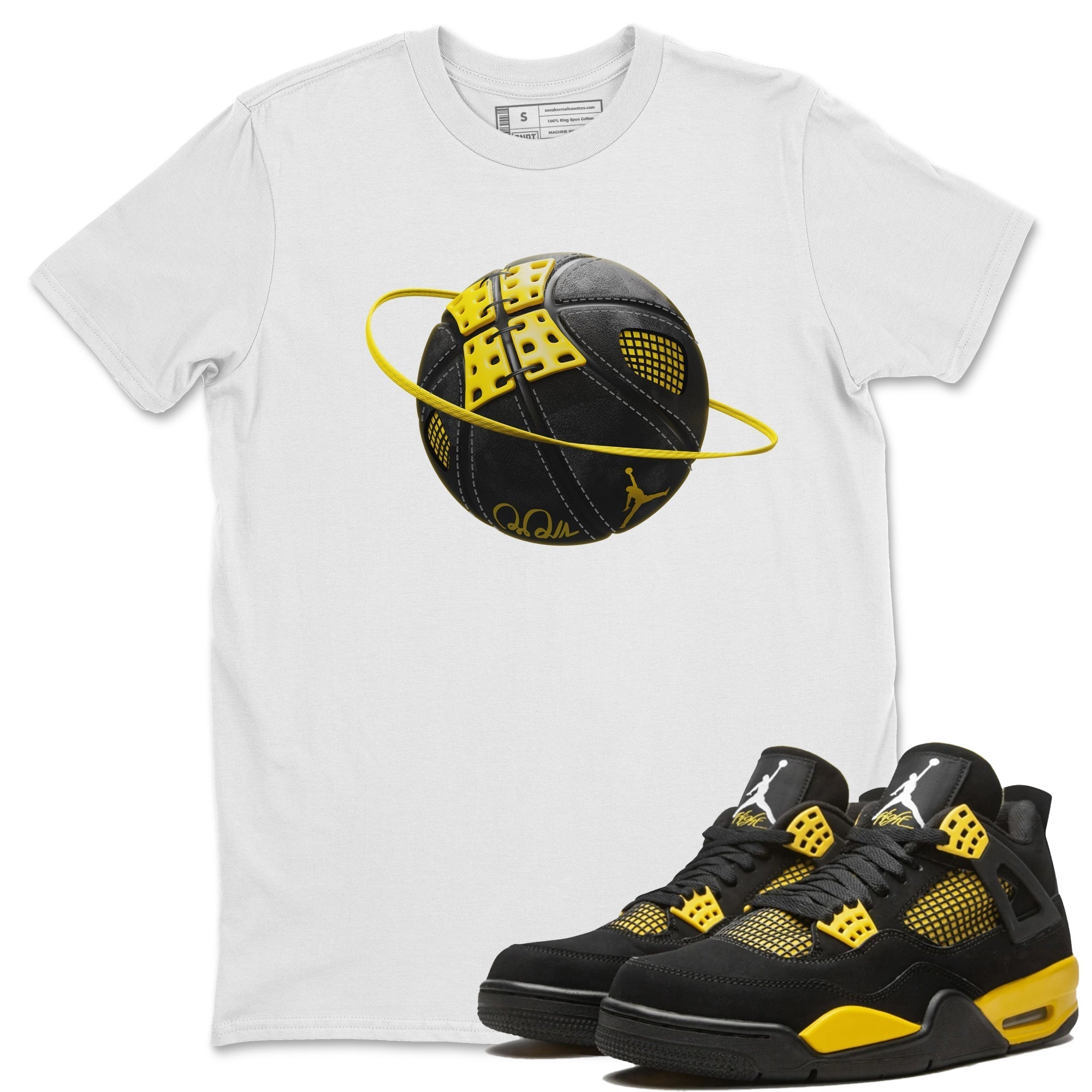 Basketball Planet Unisex Tops - Air Jordan 4 Thunder