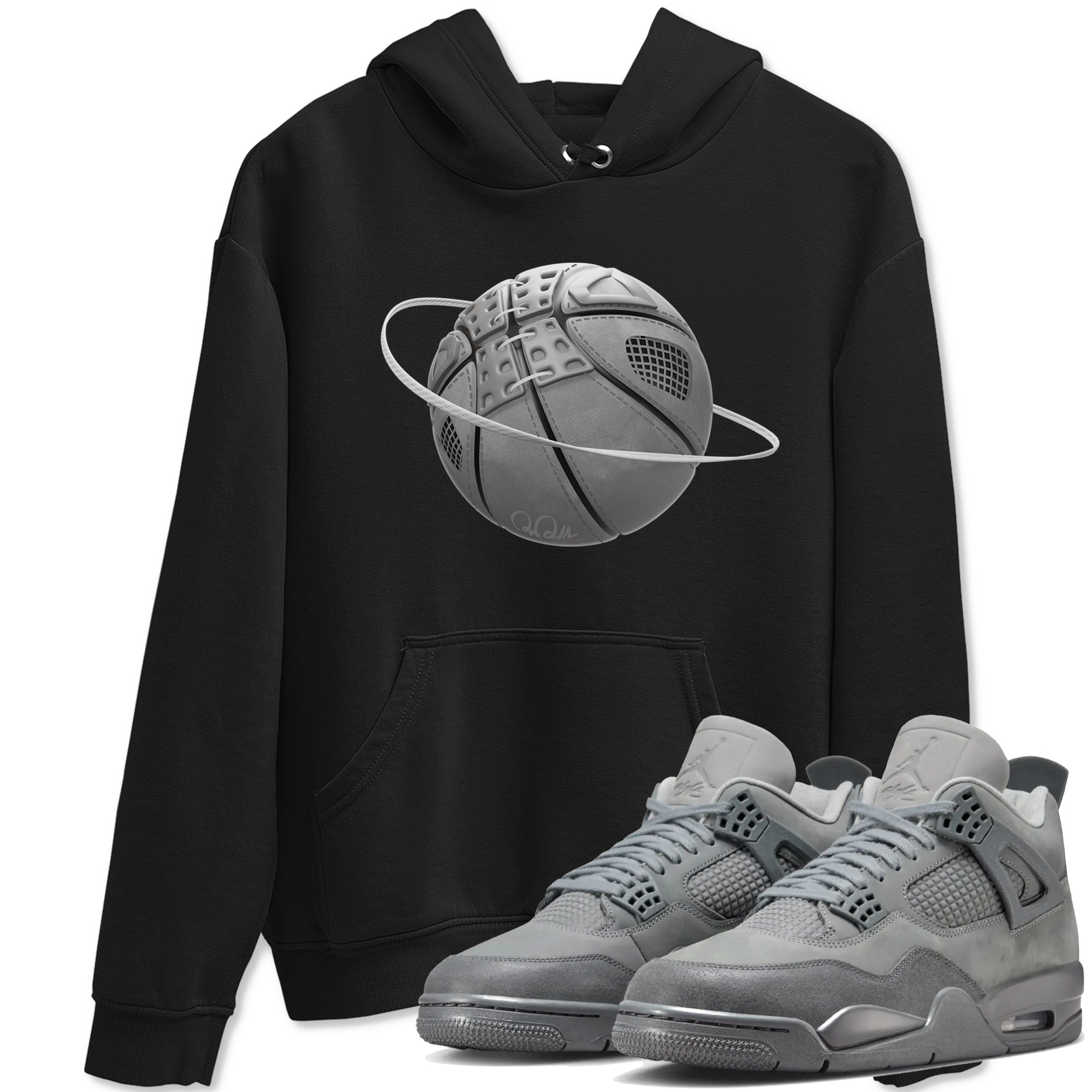 Basketball Planet snkmatch Tees - Air Jordan 4 Wet Cement