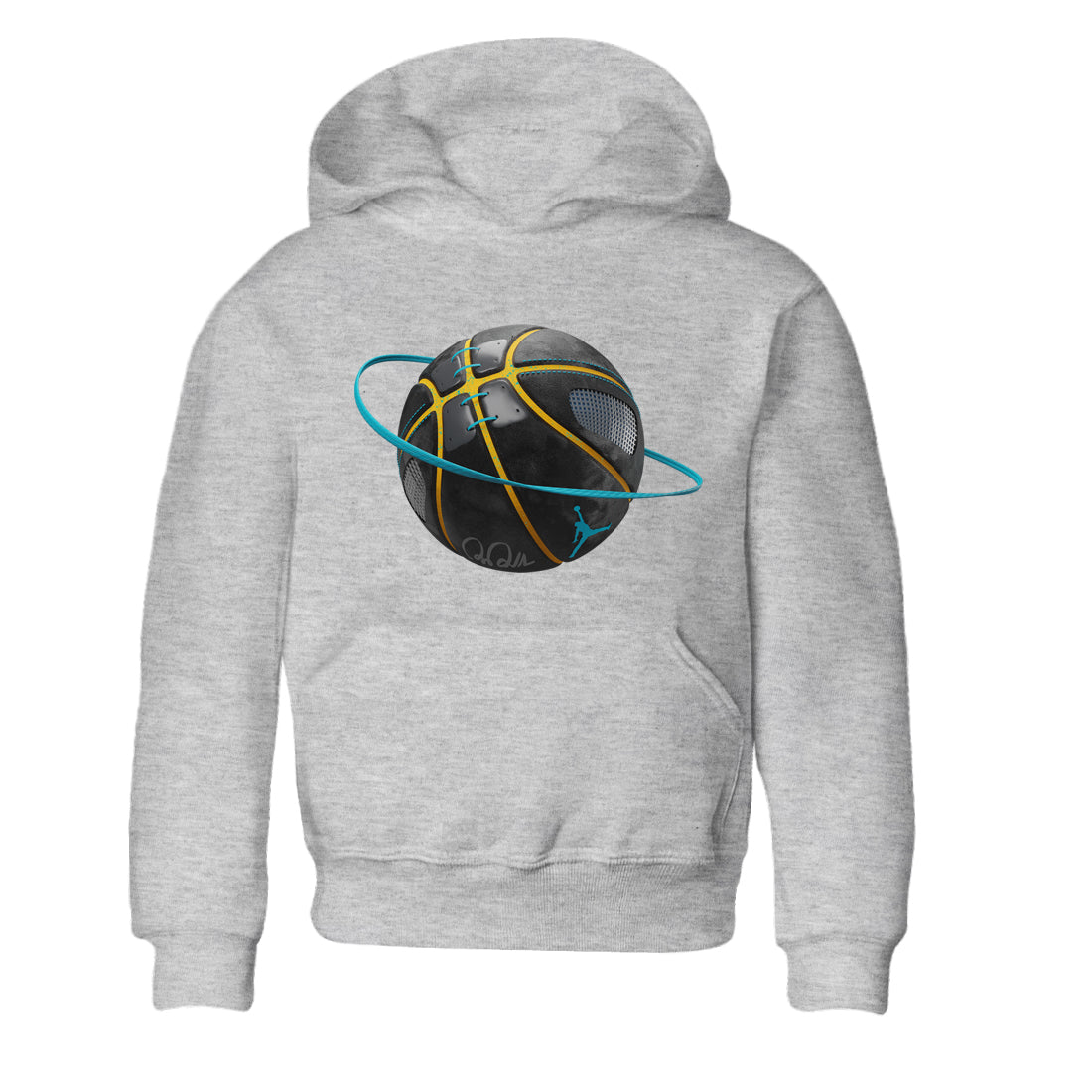 Basketball Planet Kids Tops - Air Jordan 5 Aqua