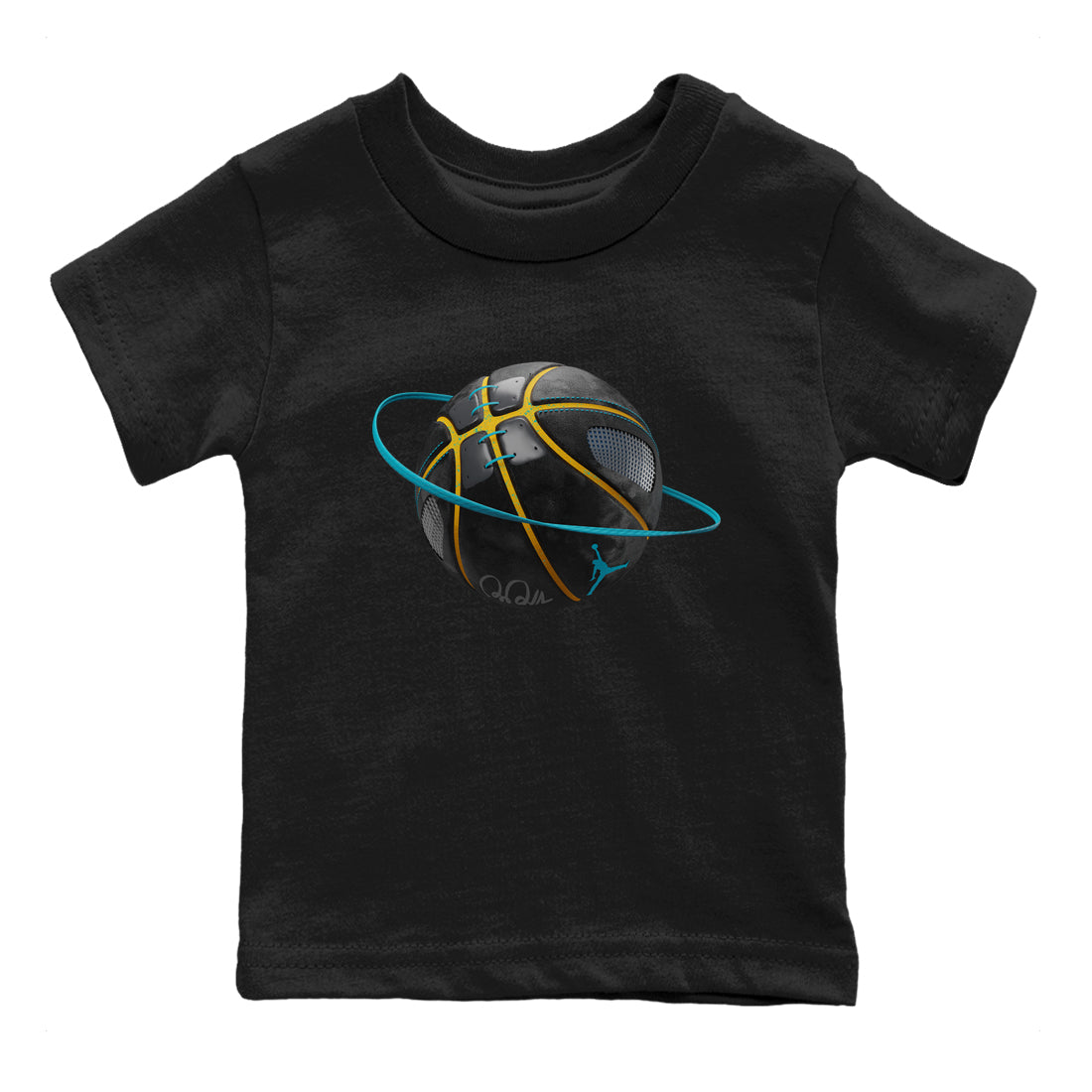 Basketball Planet Kids Tops - Air Jordan 5 Aqua