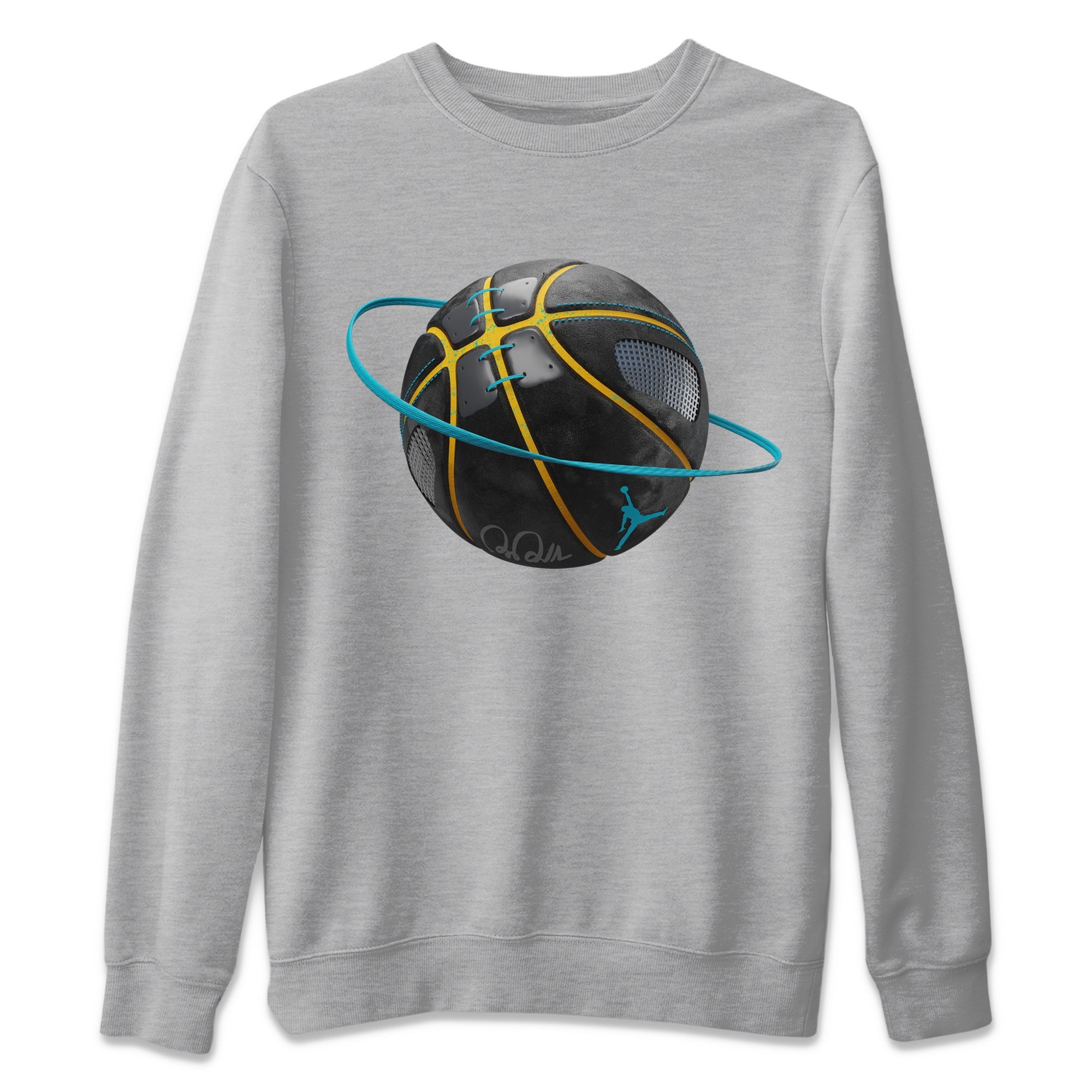 Basketball Planet Unisex Tops - Air Jordan 5 Aqua