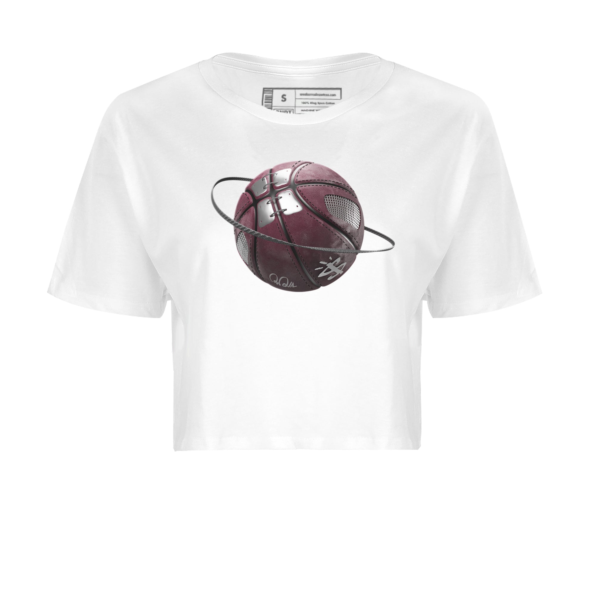Basketball Planet Women's Tops - Air Jordan 5 Burgundy