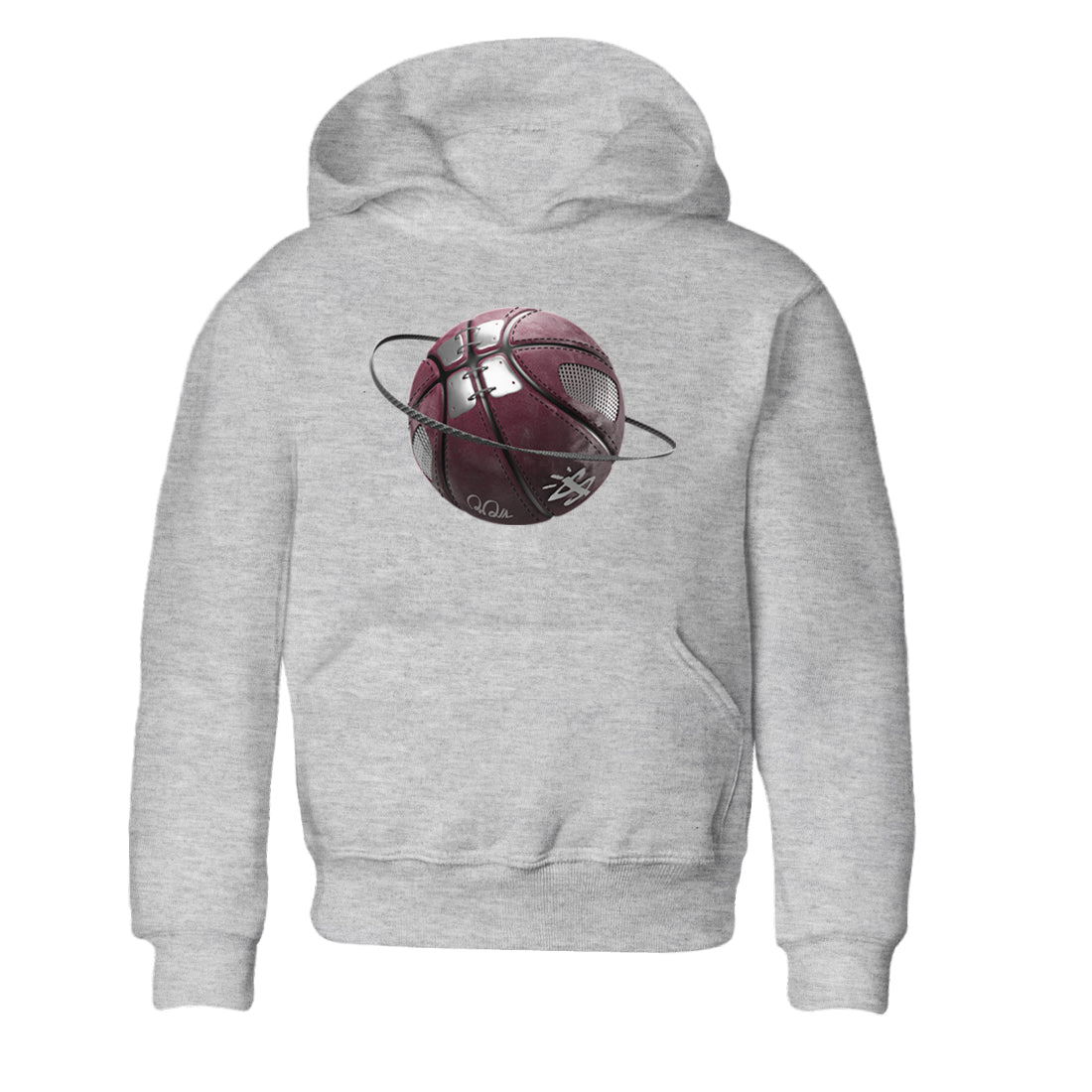 Basketball Planet Kids Tops - Air Jordan 5 Burgundy