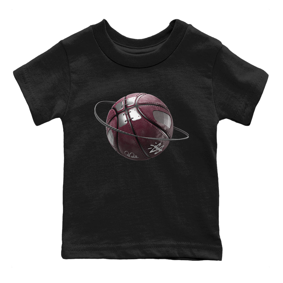 Basketball Planet Kids Tops - Air Jordan 5 Burgundy