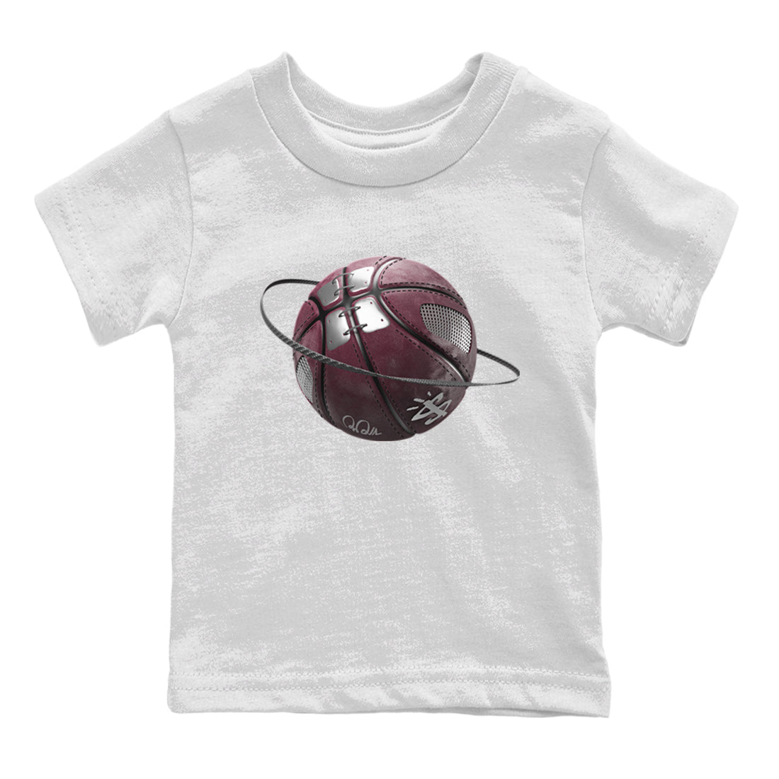 Basketball Planet Kids Tops - Air Jordan 5 Burgundy
