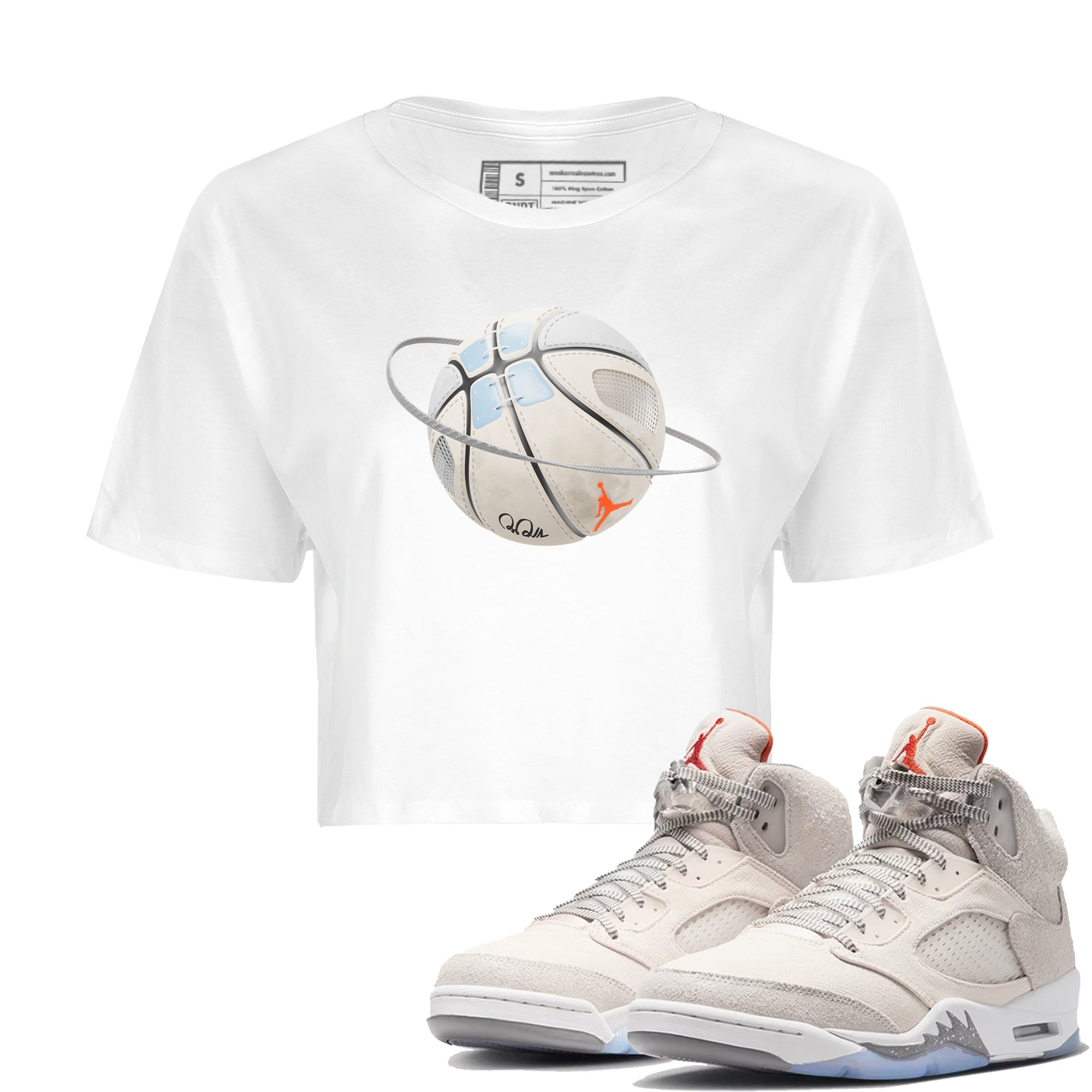 Basketball Planet Women's Tops - Air Jordan 5 Craft