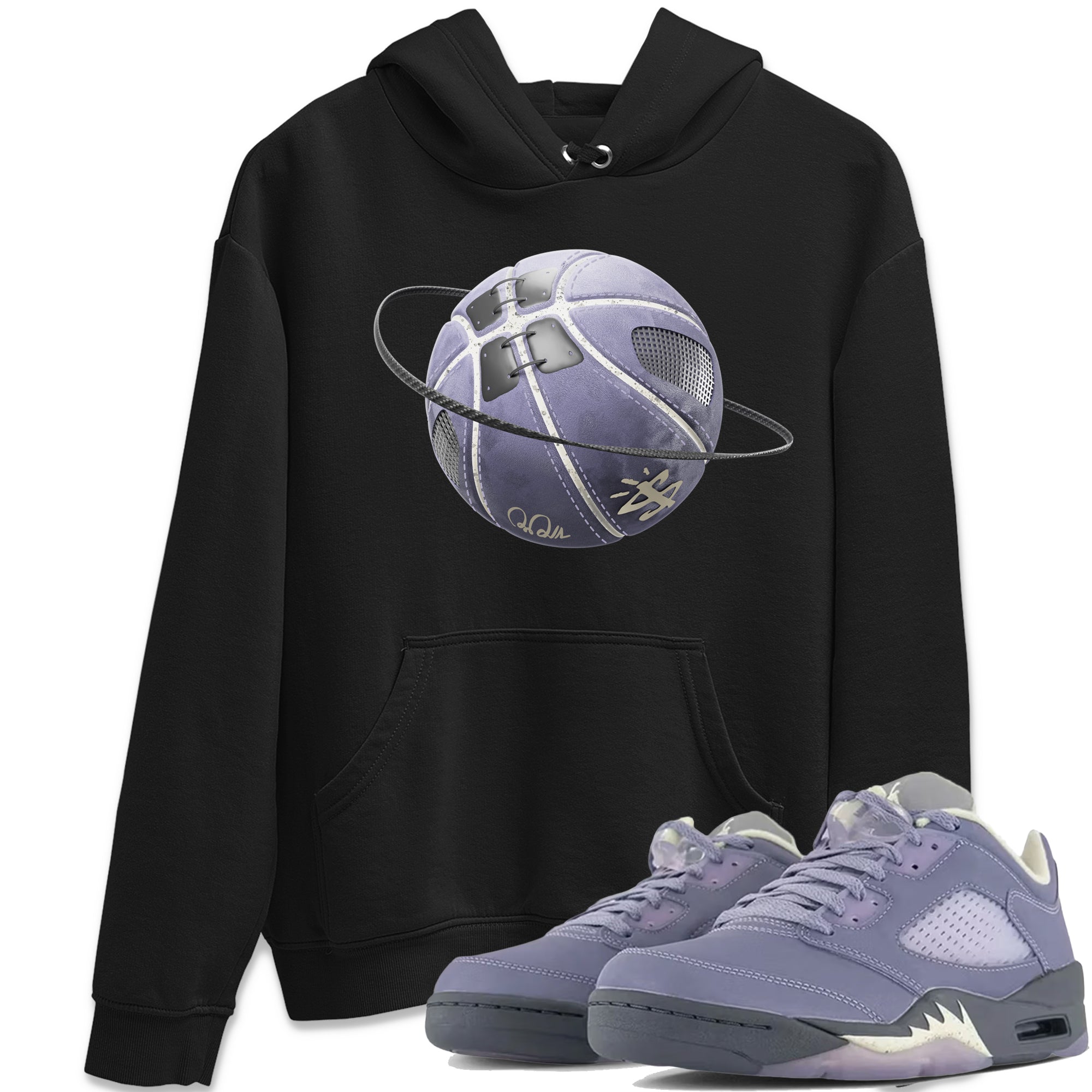 Basketball Planet Unisex Tops - Air Jordan 5 Indigo Haze