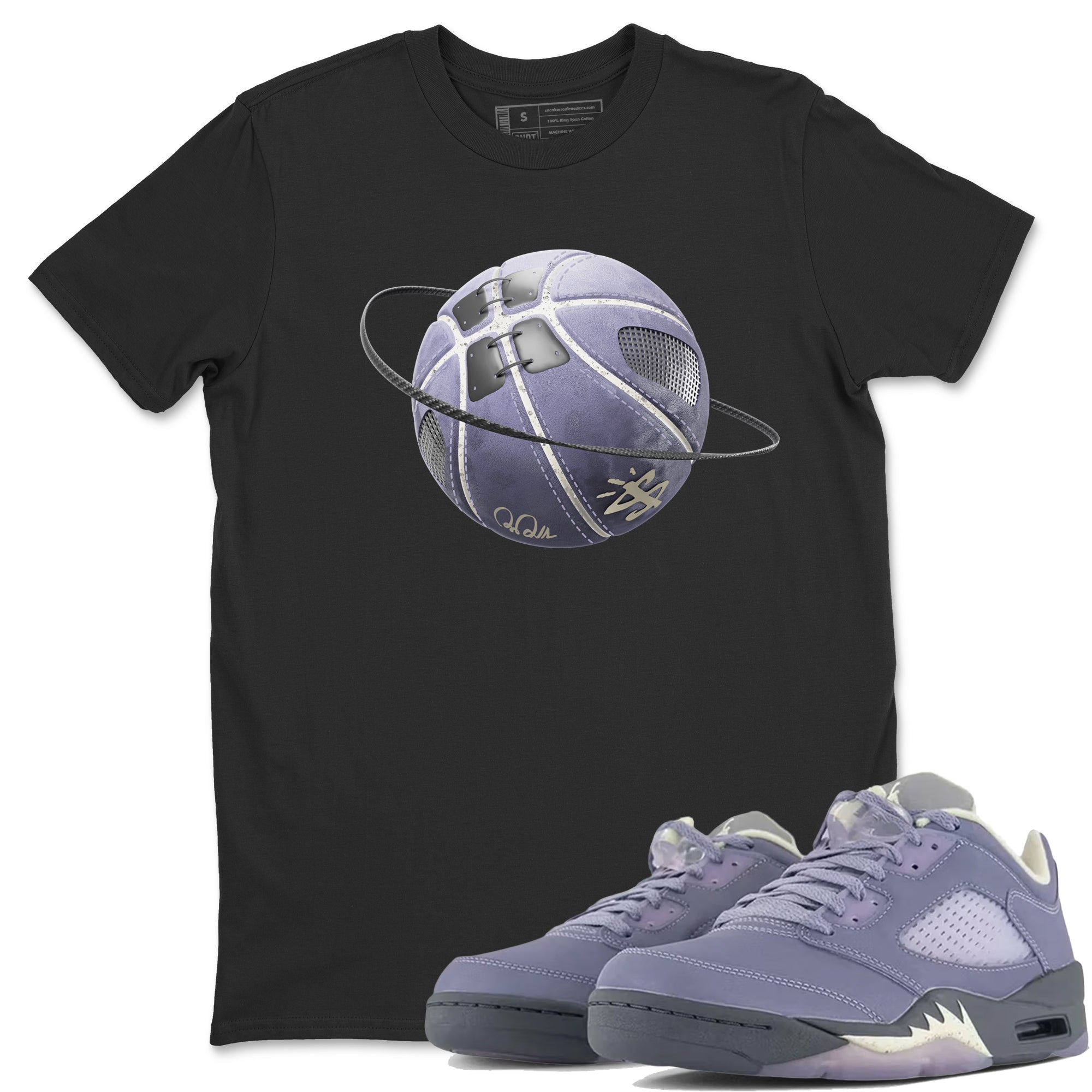 Basketball Planet Unisex Tops - Air Jordan 5 Indigo Haze