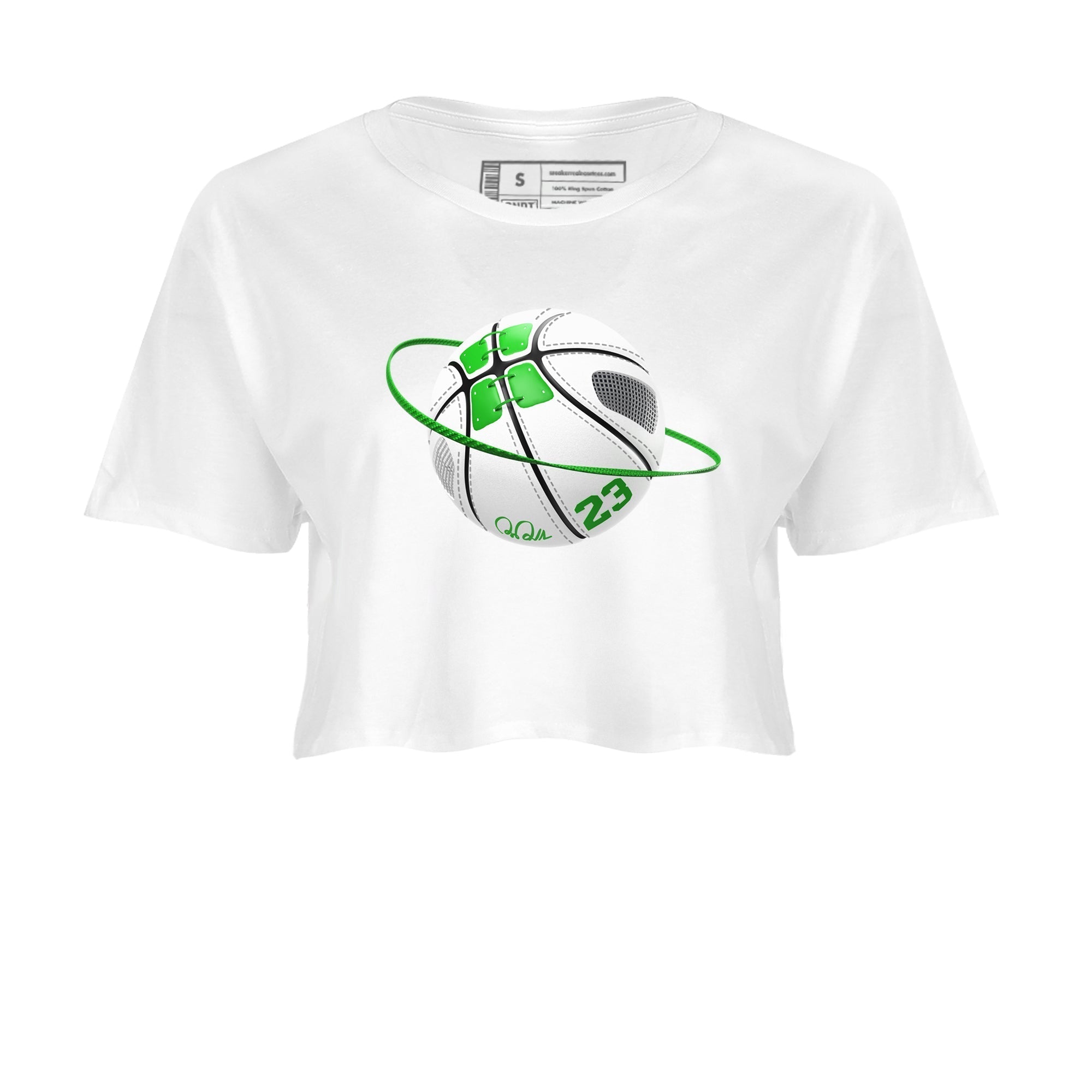 Basketball Planet snkmatch Women's Top - Air Jordan 5 Lucky Green
