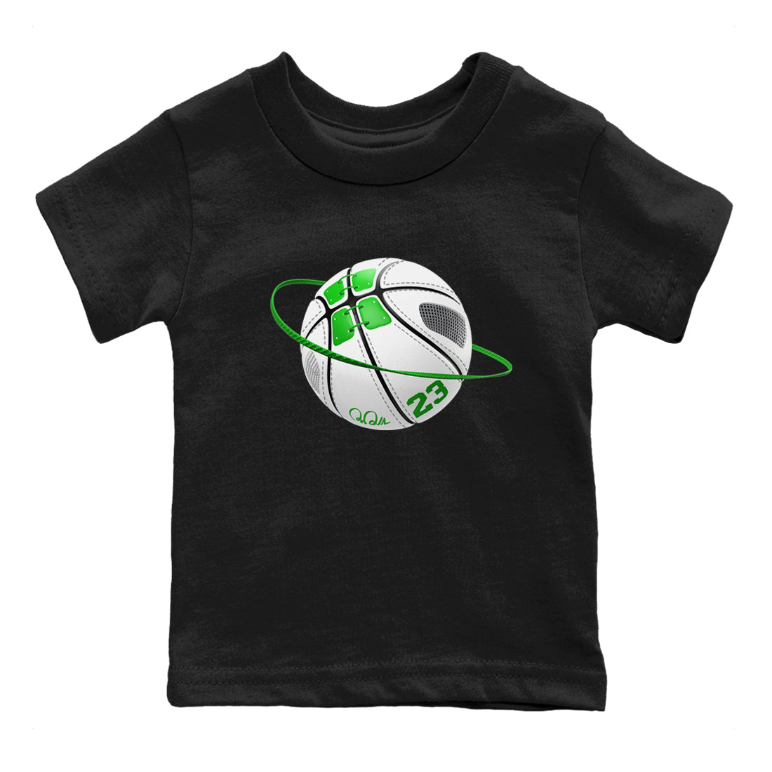 Basketball Planet snkmatch Tee Kids - Air Jordan 5 Lucky Green
