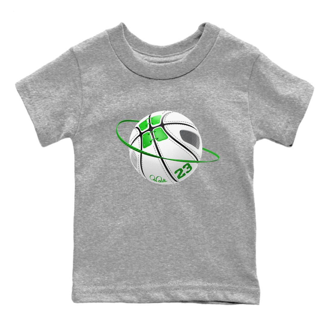 Basketball Planet snkmatch Tee Kids - Air Jordan 5 Lucky Green