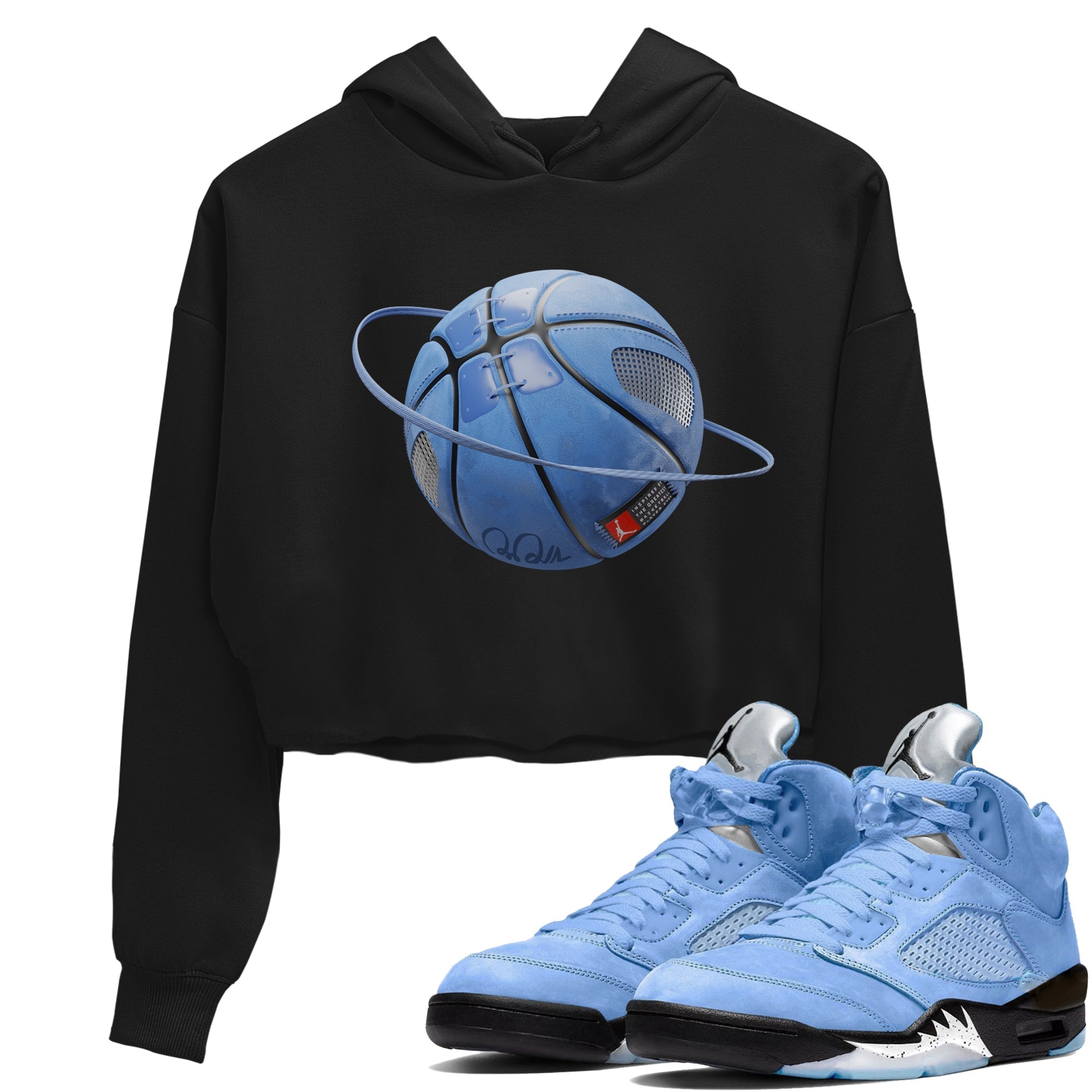 Basketball Planet Women's Tops - Air Jordan 5 UNC