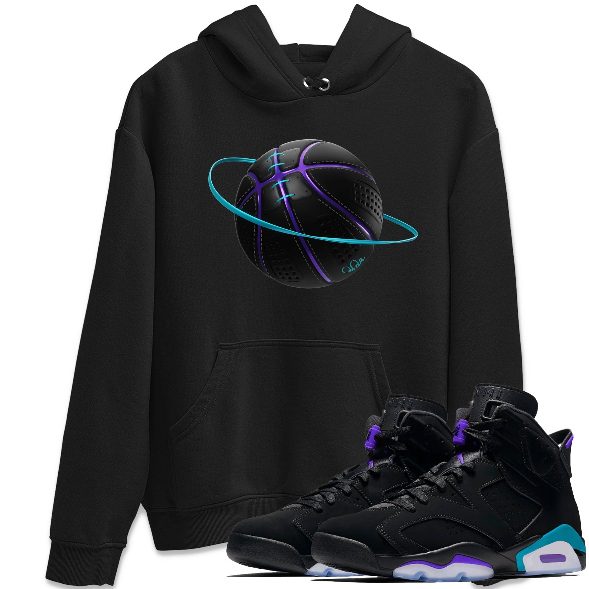 Basketball Planet Unisex Tops - Air Jordan 6 Aqua