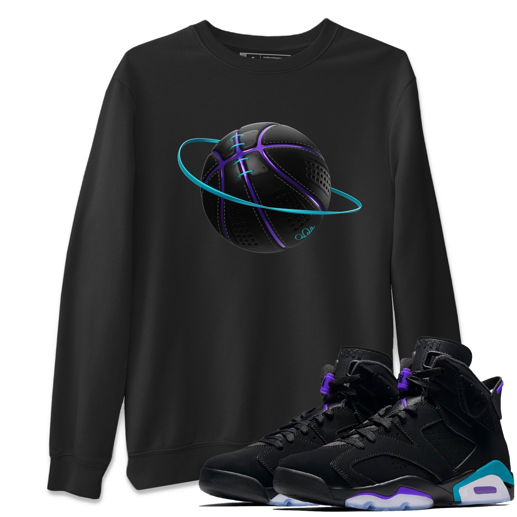 Basketball Planet Unisex Tops - Air Jordan 6 Aqua