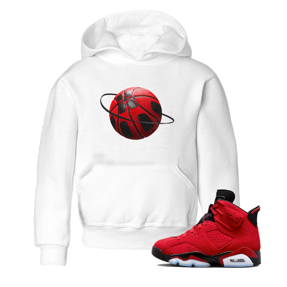 Basketball Planet Kids Tops - Air Jordan 6 Toro Bravo