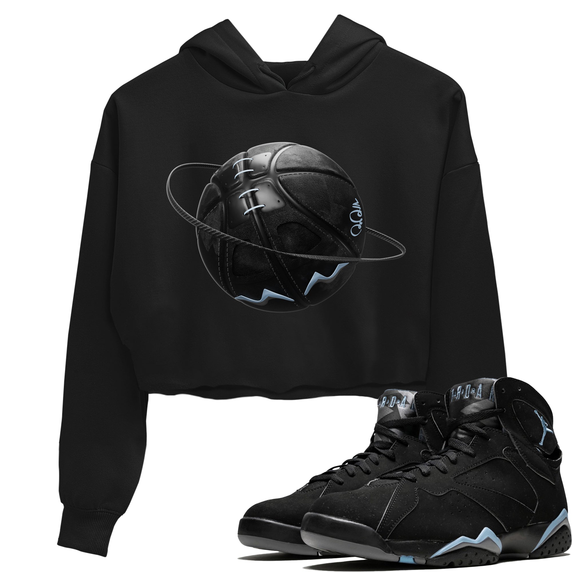 Basketball Planet Women's Tops - Air Jordan 7 Chambray