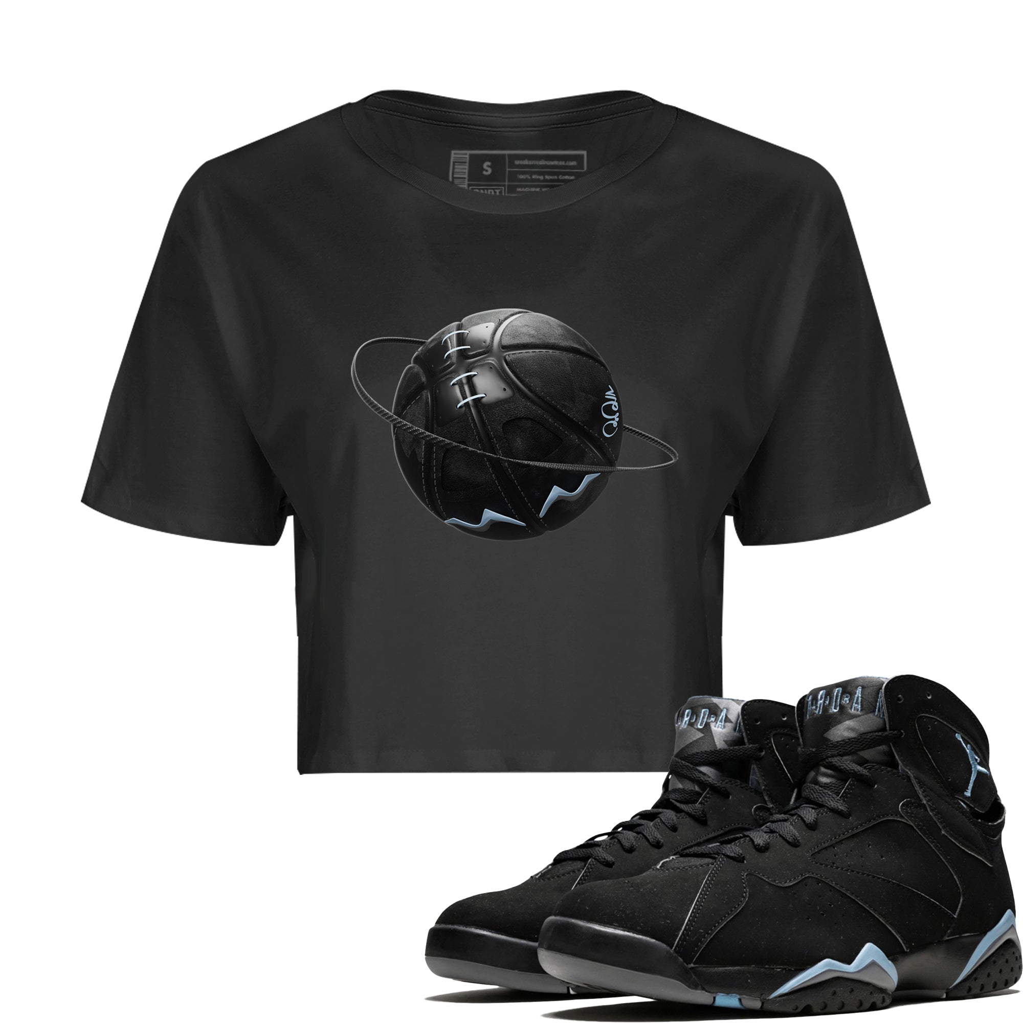 Basketball Planet Women's Tops - Air Jordan 7 Chambray