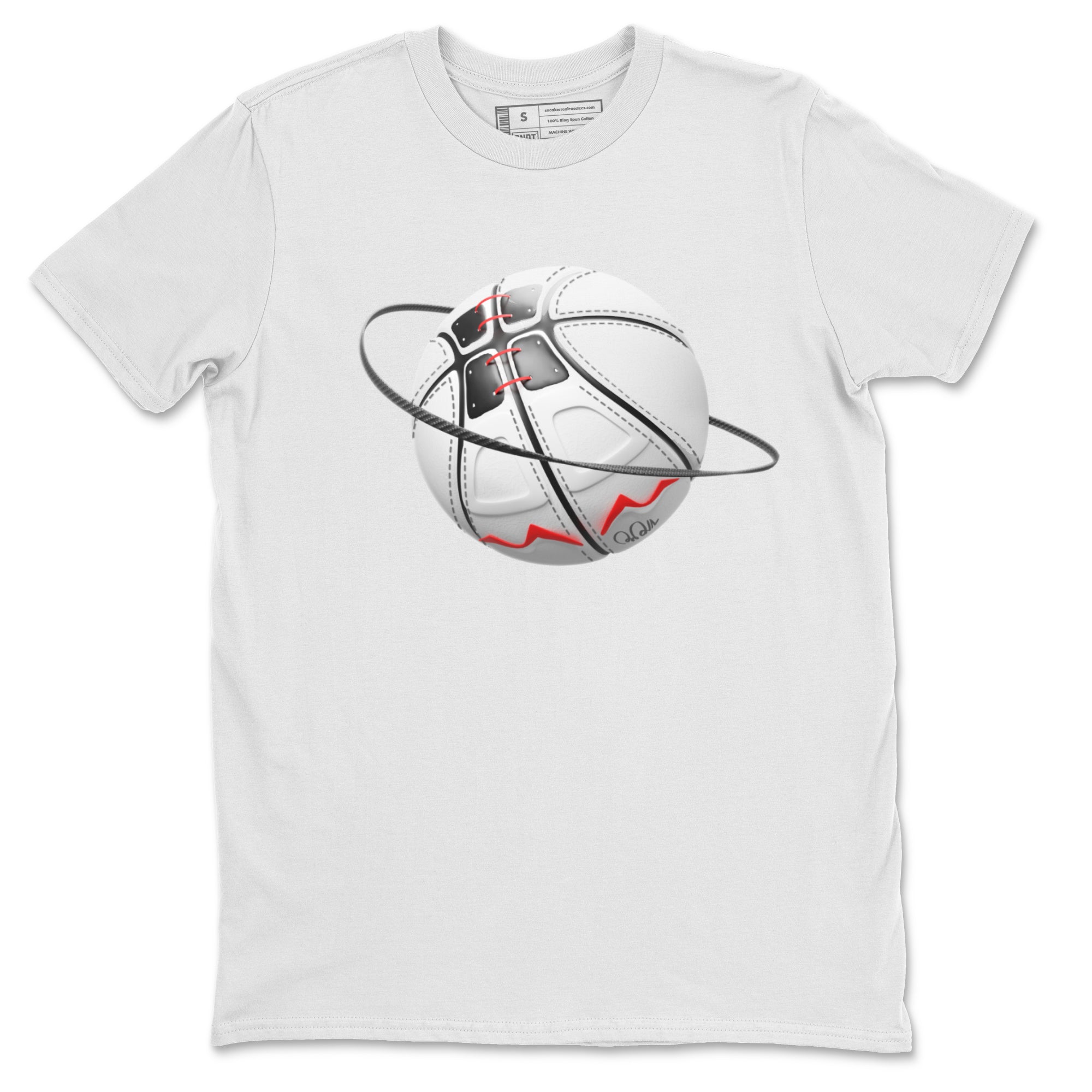 Basketball Planet Unisex Tops - Air Jordan 7 White Infrared