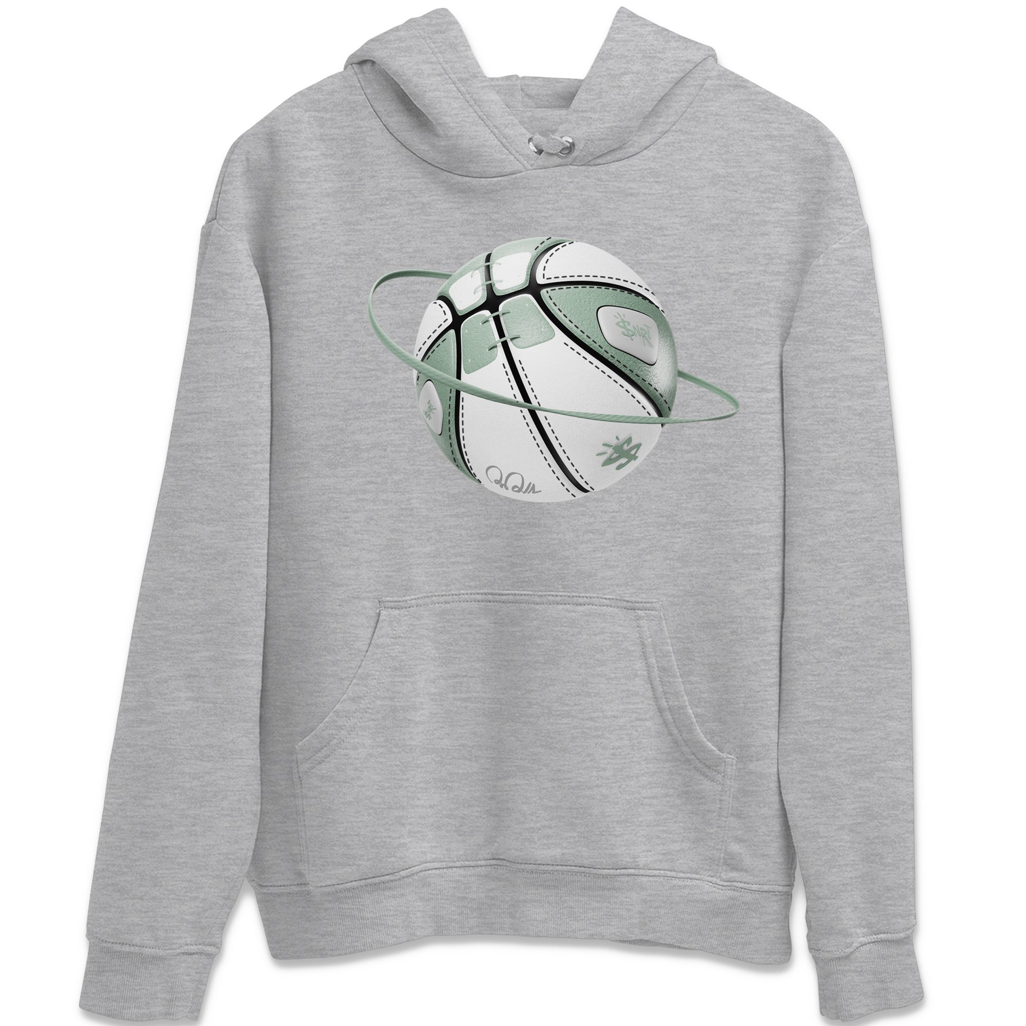 Basketball Planet Unisex Tops - Dunk Mica Green