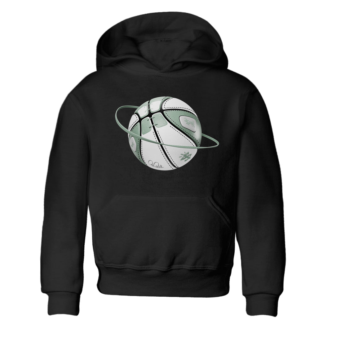 Basketball Planet Kids Tops - Dunk Mica Green