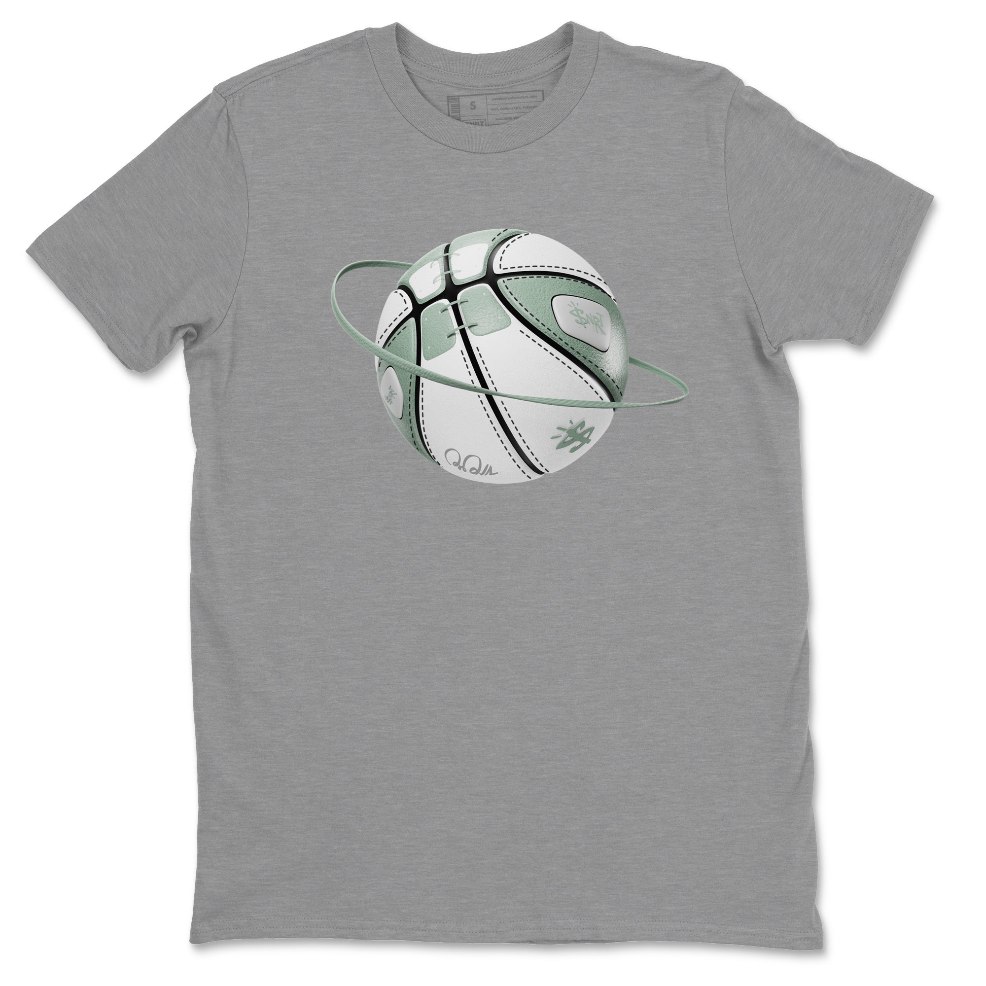 Basketball Planet Unisex Tops - Dunk Mica Green