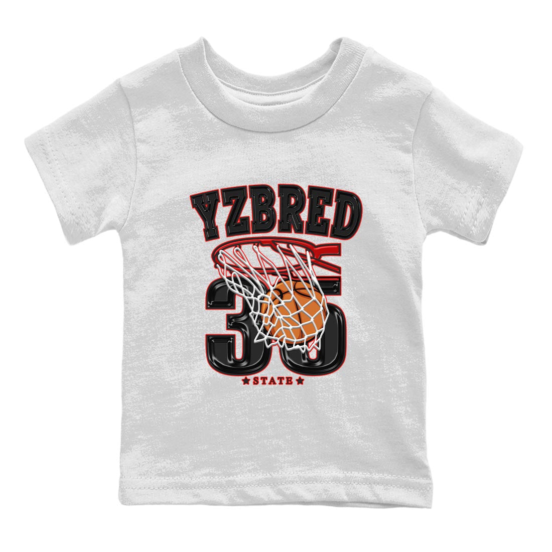 Basketball snkmatch Tee Kids - Yeezy 350 Bred