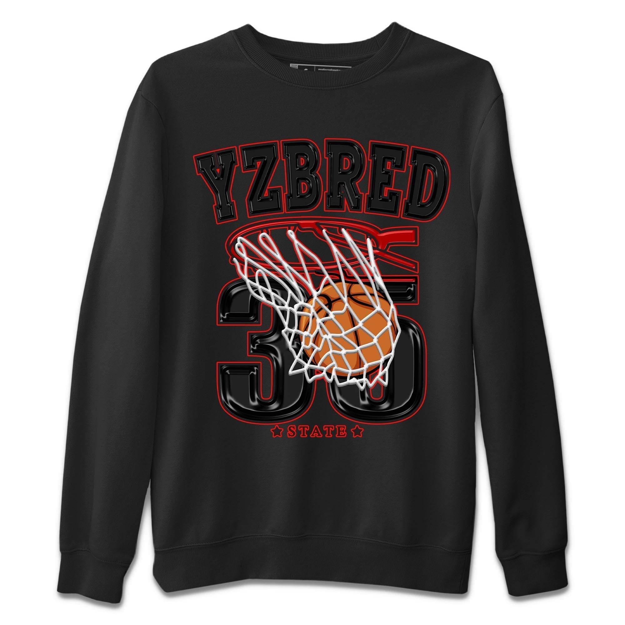 Basketball snkmatch Tee - Yeezy 350 Bred