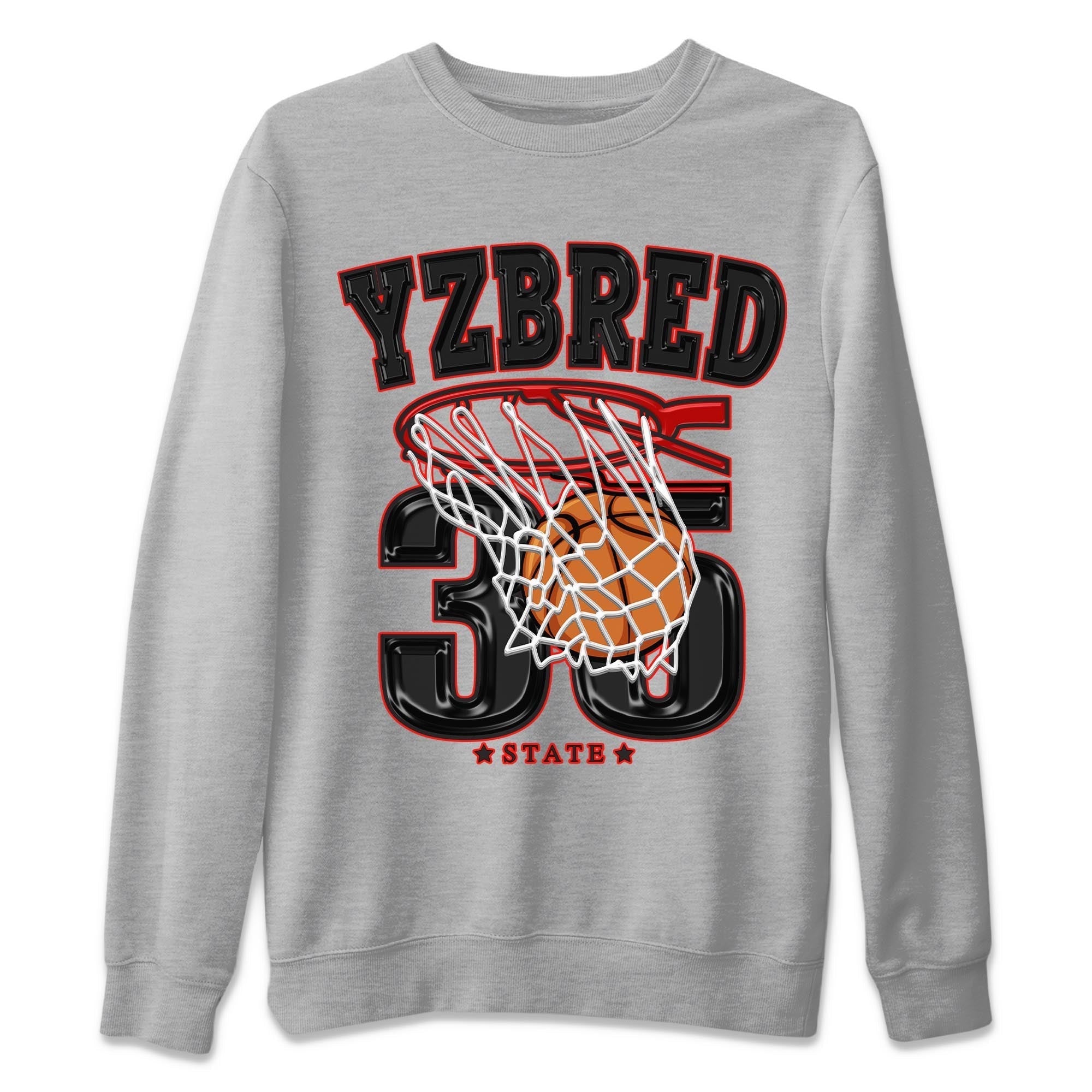 Basketball snkmatch Tee - Yeezy 350 Bred