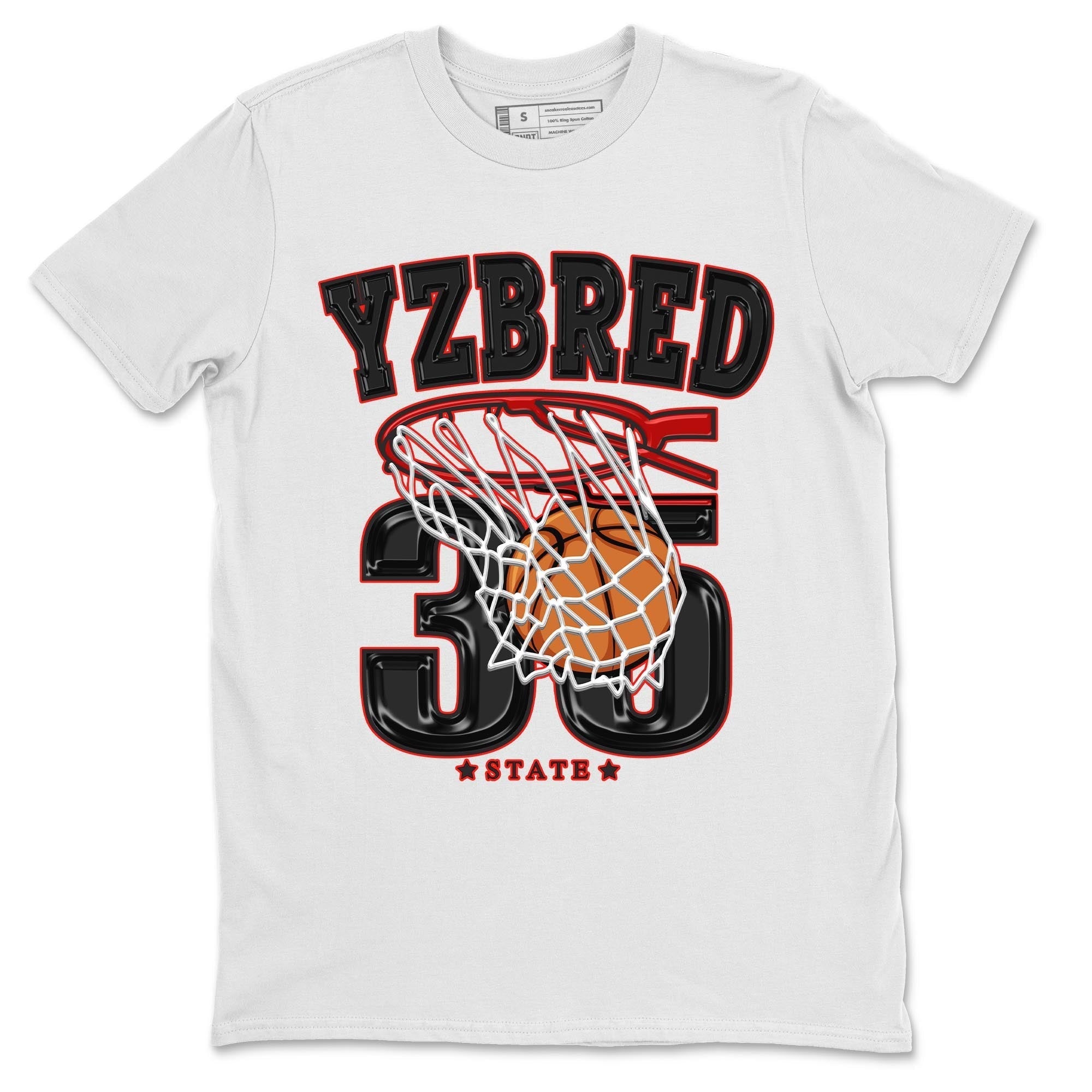 Basketball snkmatch Tee - Yeezy 350 Bred