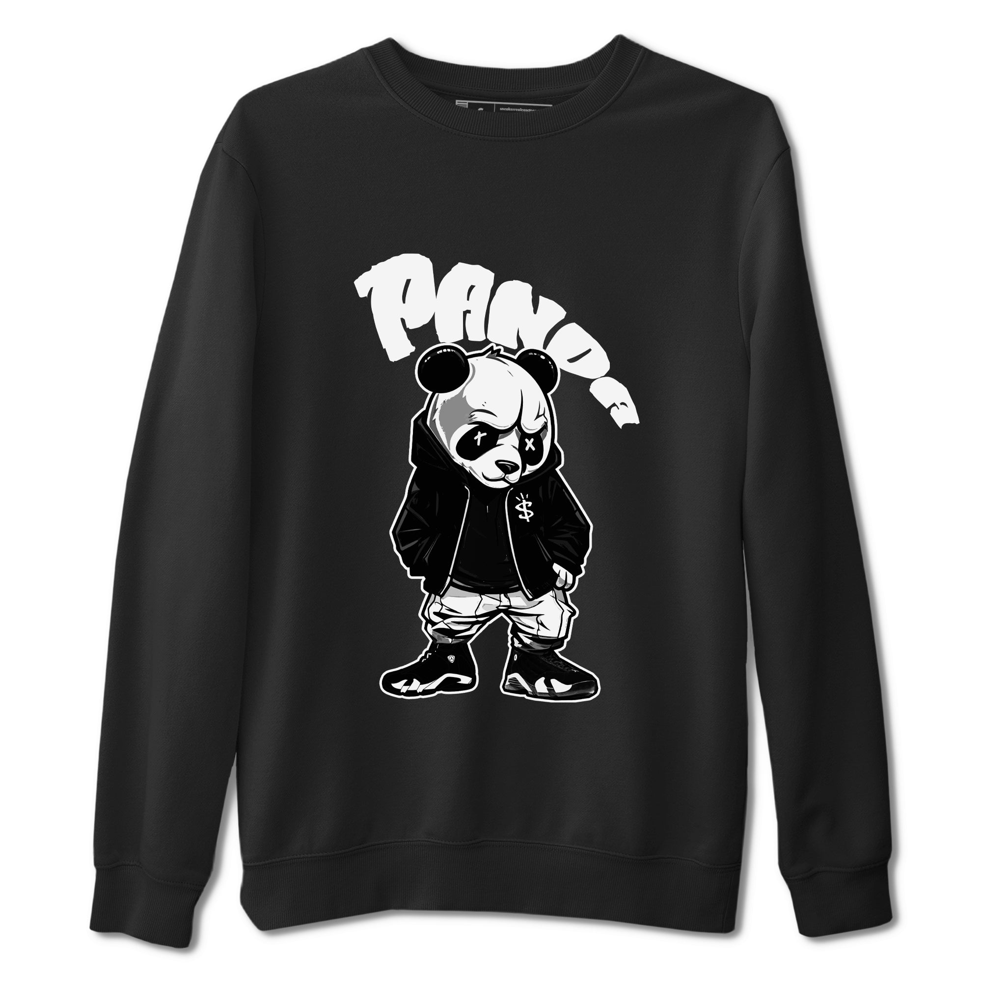 Bastard Panda snkmatch Tee - Air Jordan 14 Panda