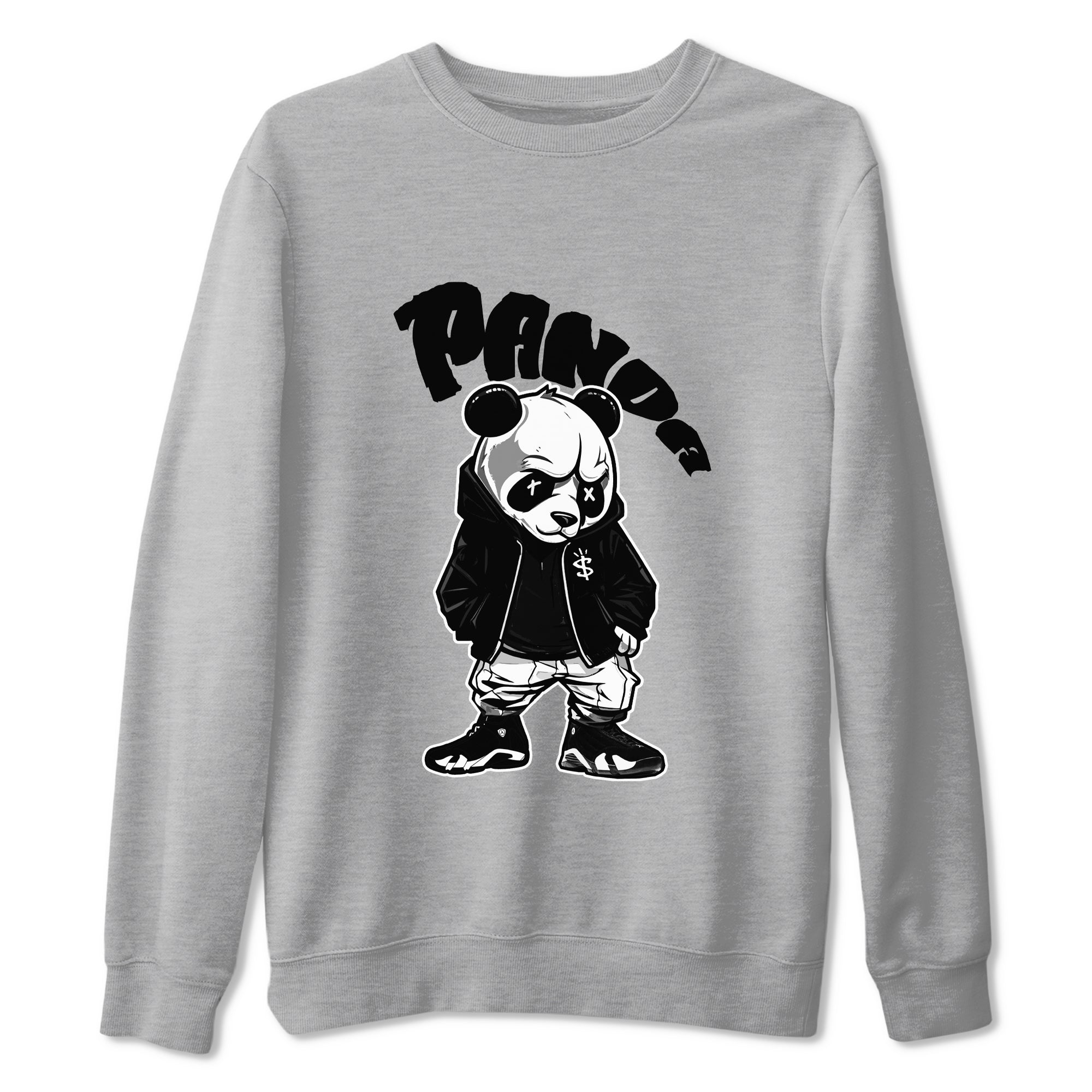 Bastard Panda snkmatch Tee - Air Jordan 14 Panda
