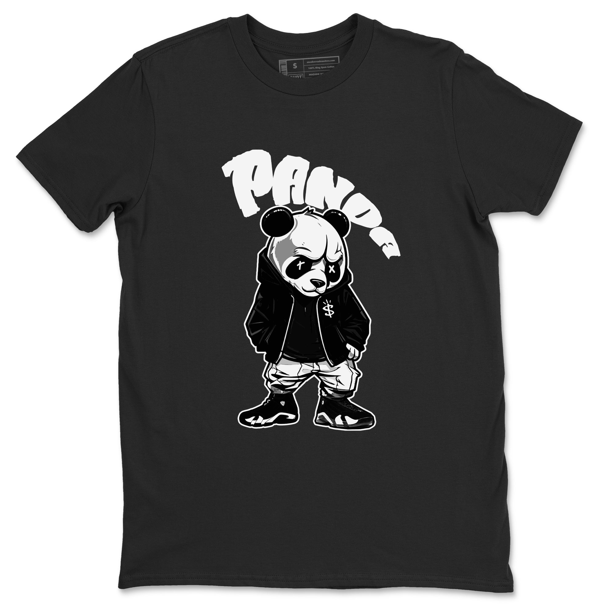 Bastard Panda snkmatch Tee - Air Jordan 14 Panda