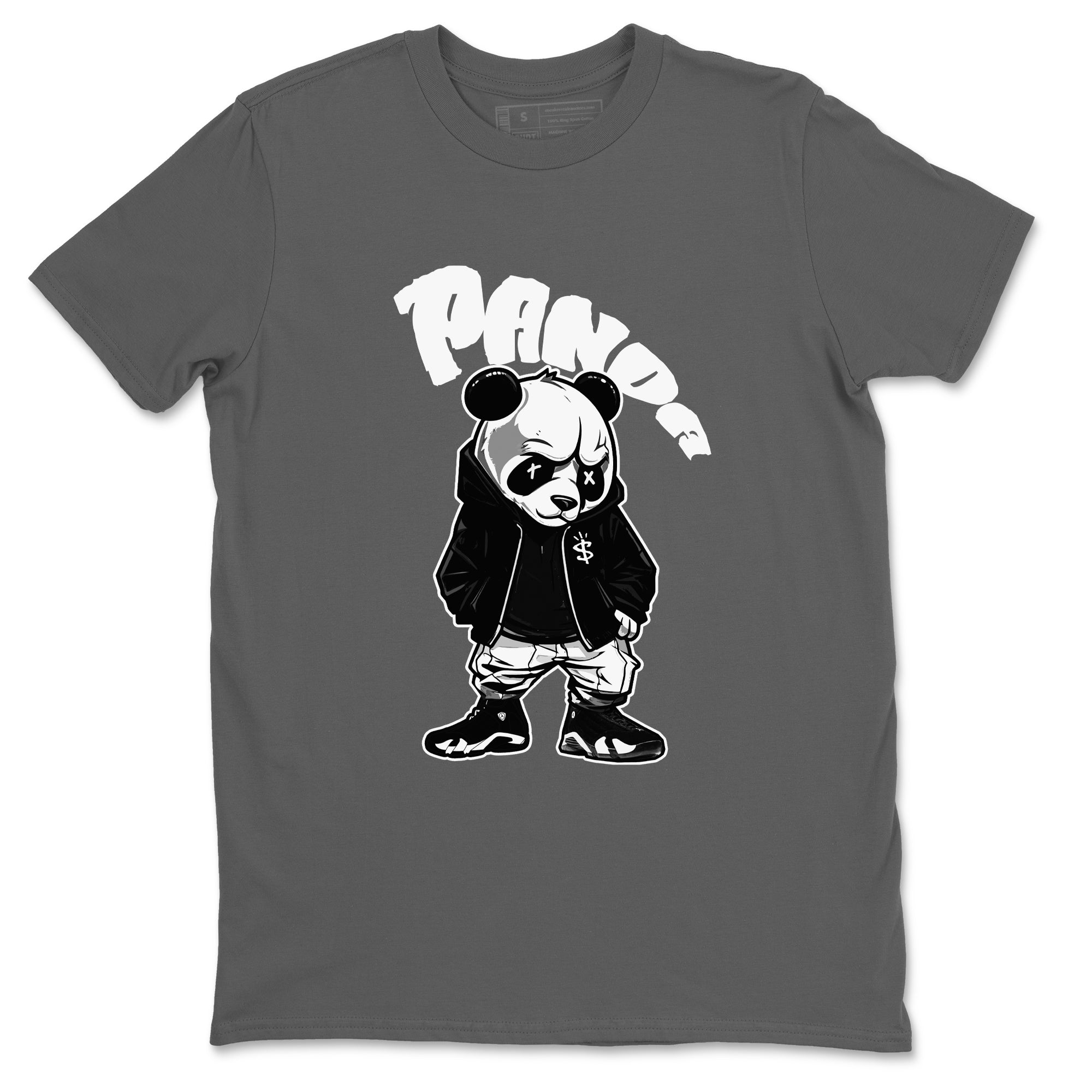Bastard Panda snkmatch Tee - Air Jordan 14 Panda
