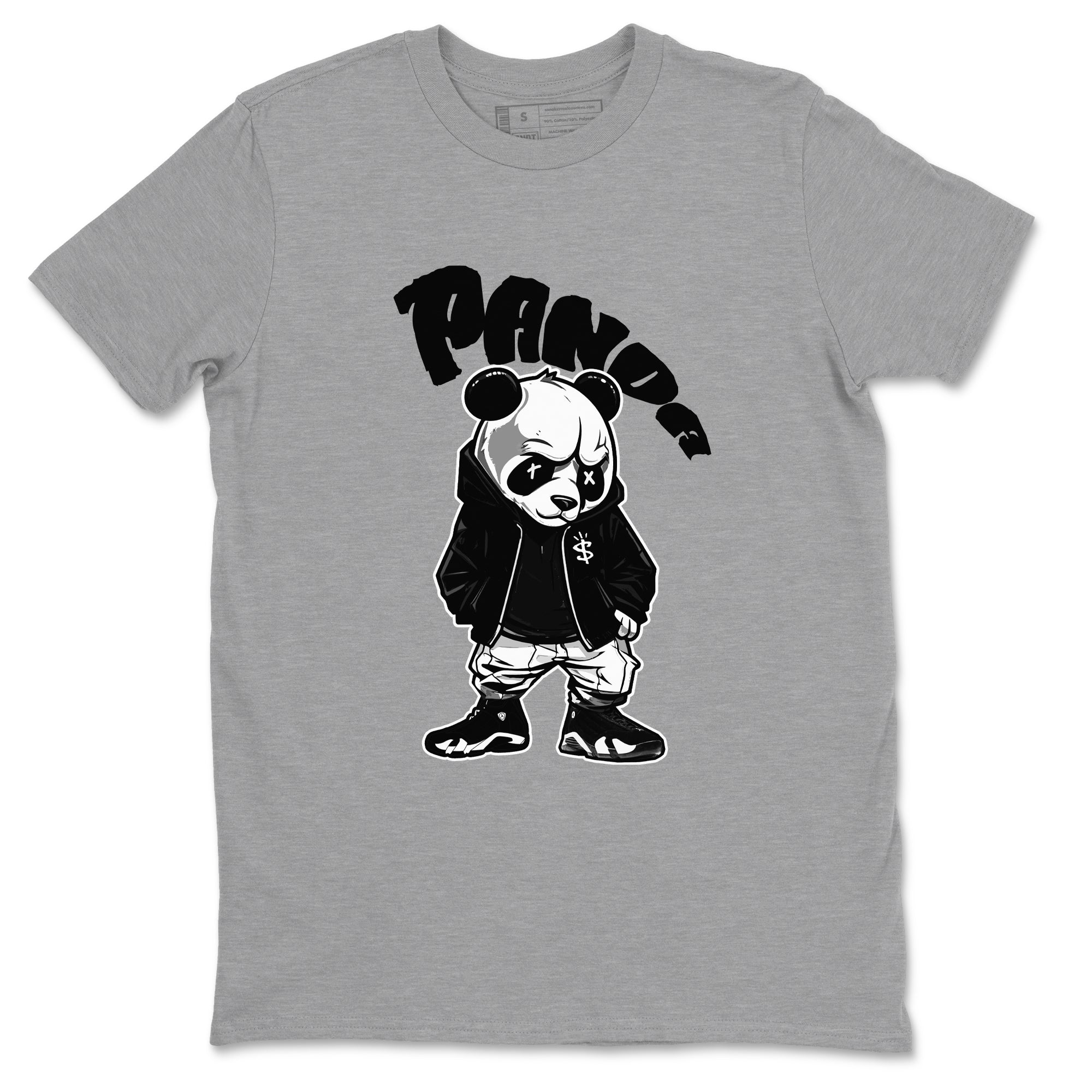 Bastard Panda snkmatch Tee - Air Jordan 14 Panda