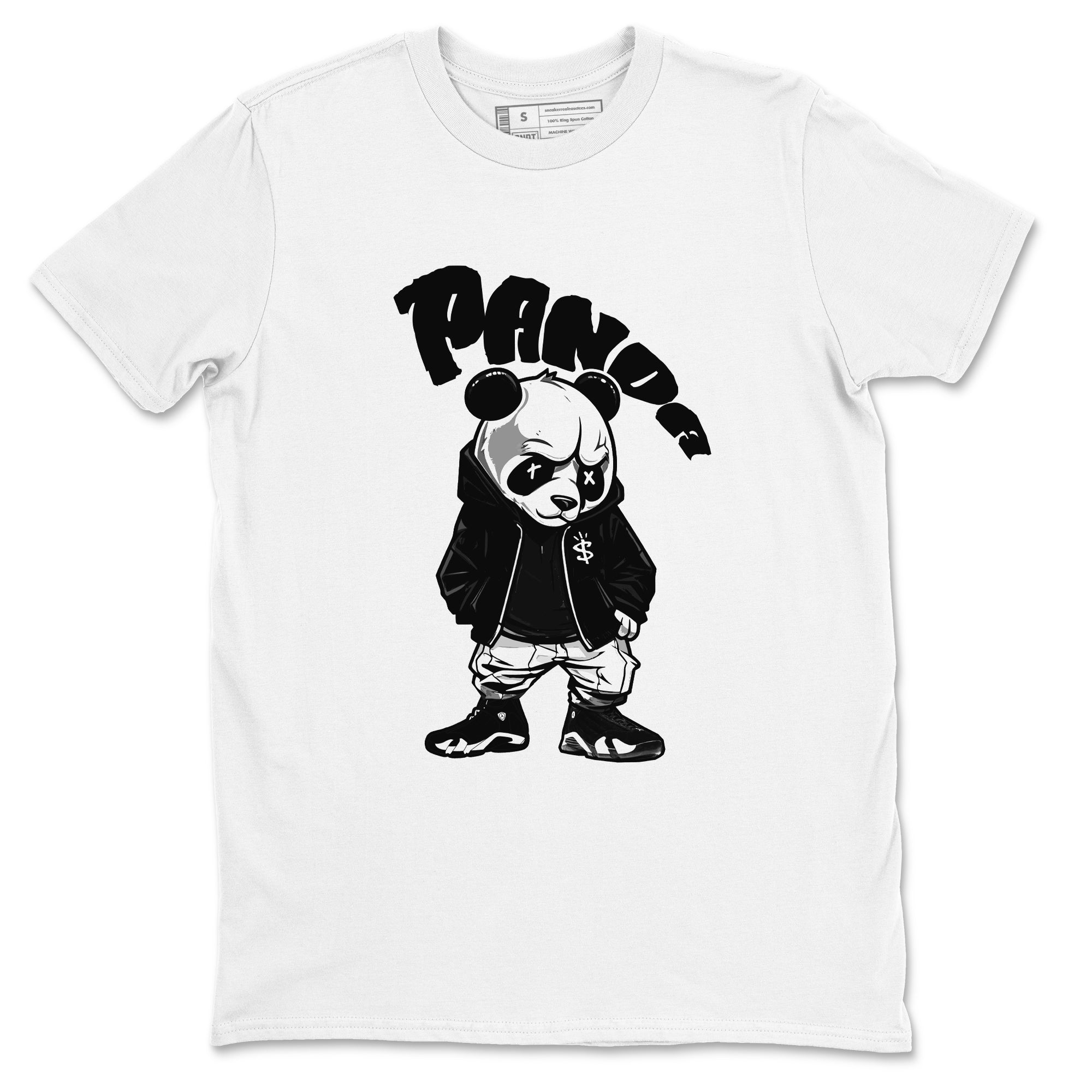 Bastard Panda snkmatch Tee - Air Jordan 14 Panda