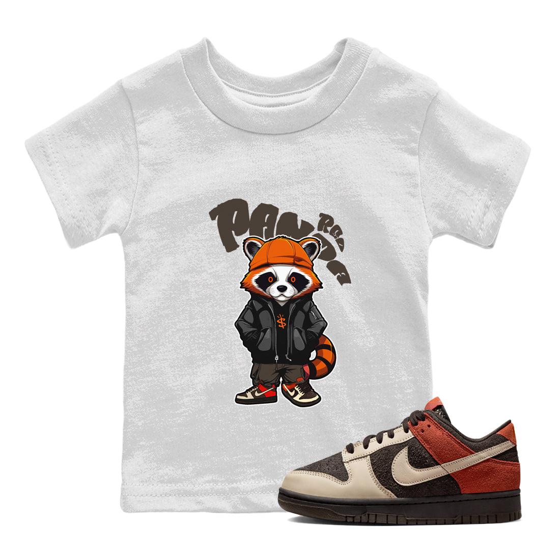 Bastard Red Panda snkmatch Tee Kids - Dunk Red Panda