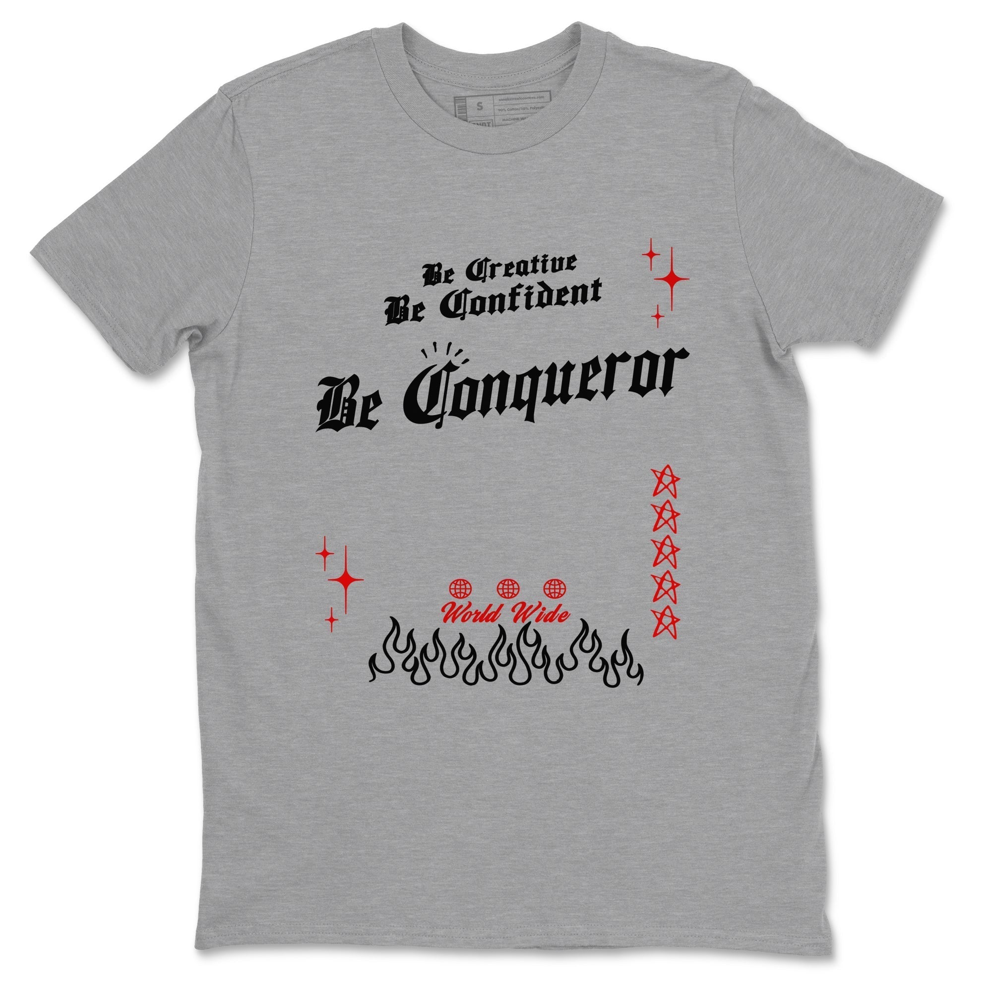Be Conqueror snkmatch Tees - Air Jordan 14 Black Toe