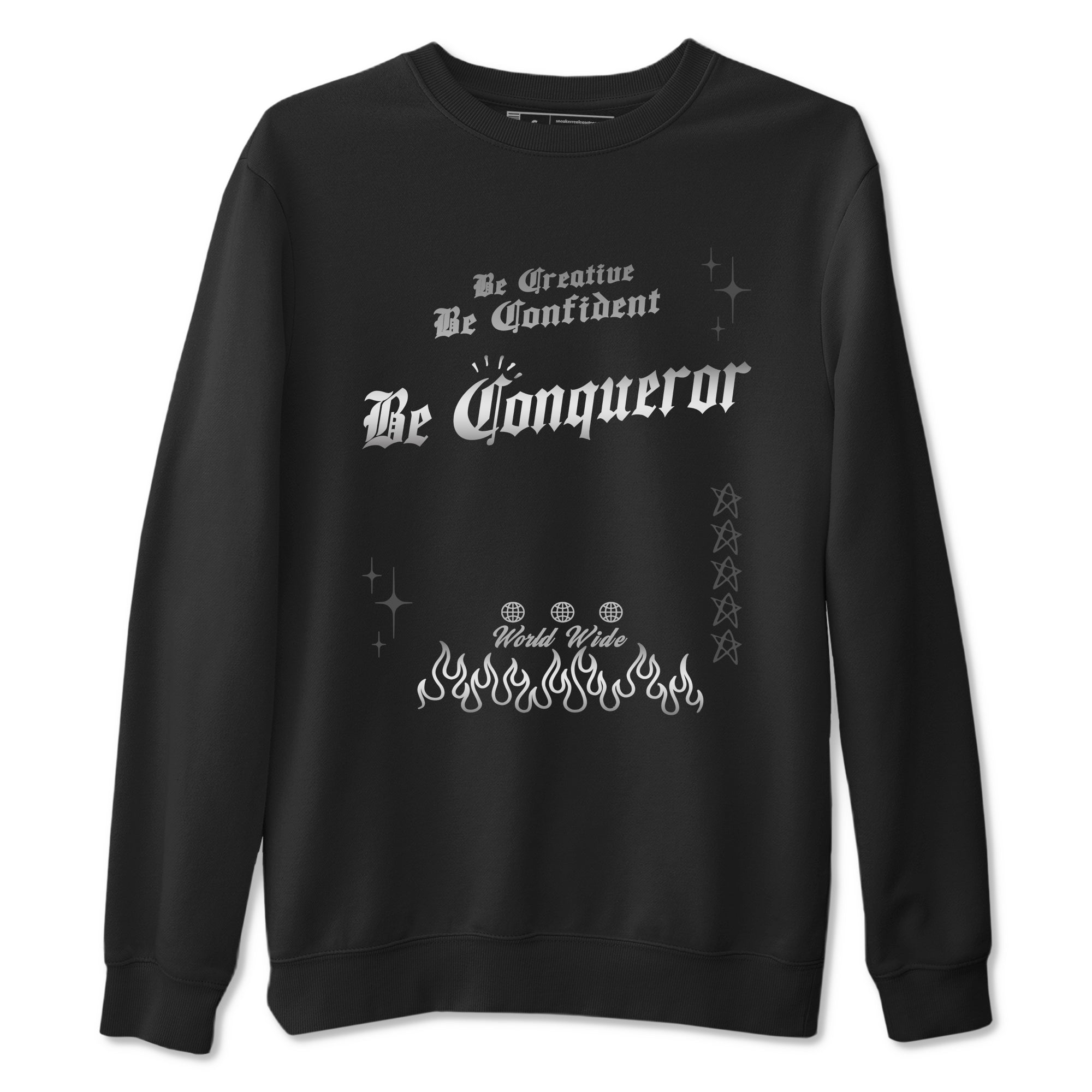 Be Conqueror snkmatch Tees - Air Jordan 4 Black Cat