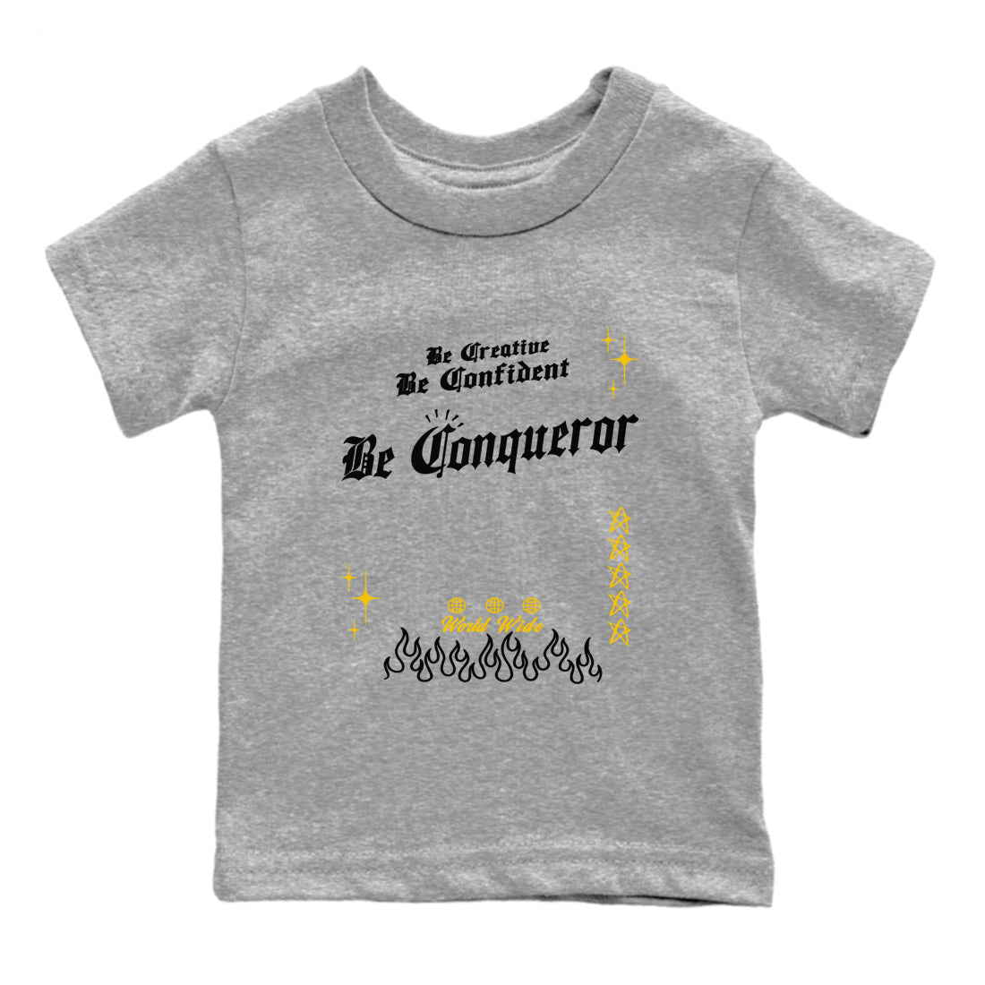 Be Conqueror snkmatch Tees Kids - Dunk High Pollen