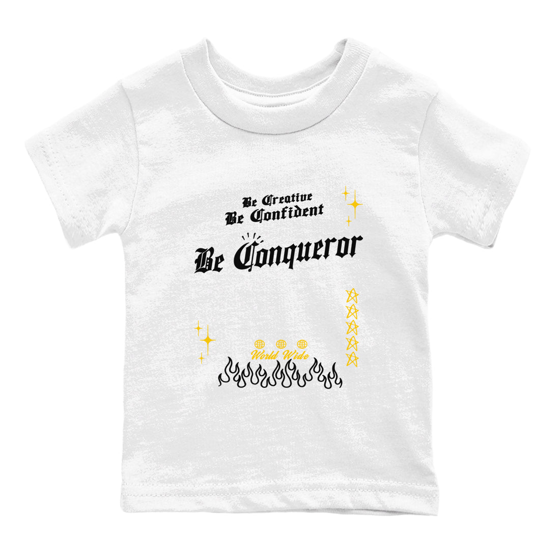 Be Conqueror snkmatch Tees Kids - Dunk High Pollen