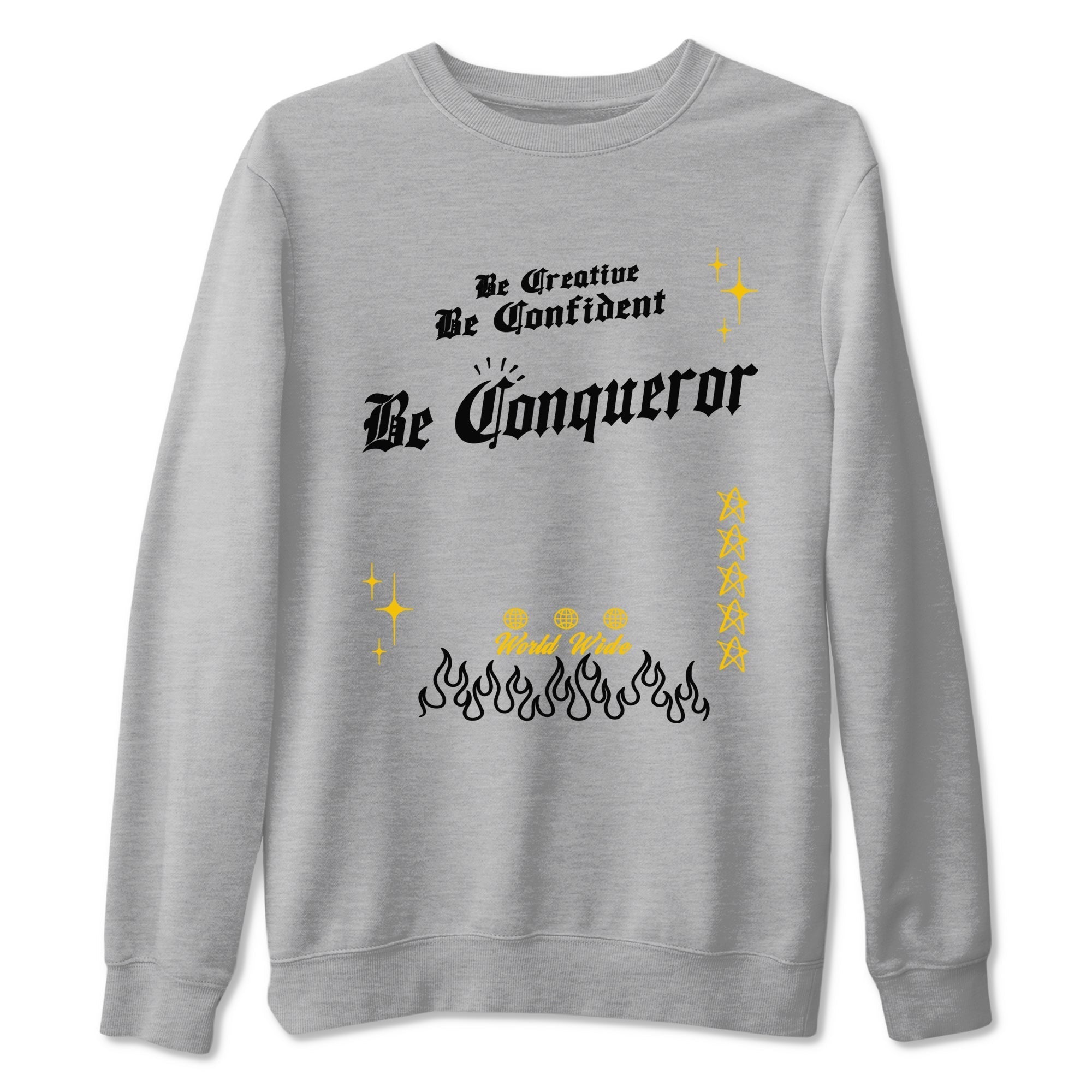 Be Conqueror snkmatch Tees - Dunk High Pollen