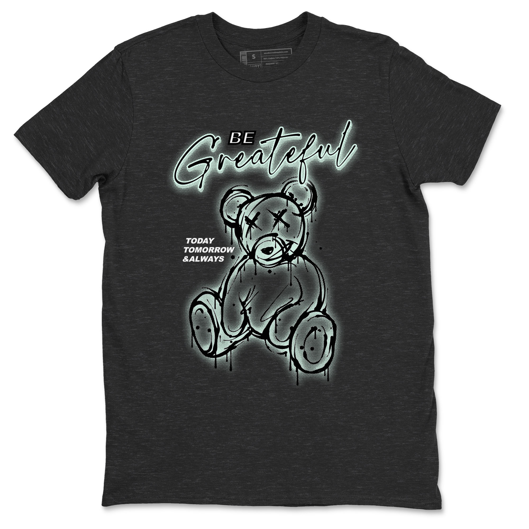 Be Grateful snkmatch Tees - Air Jordan 3 Green Glow