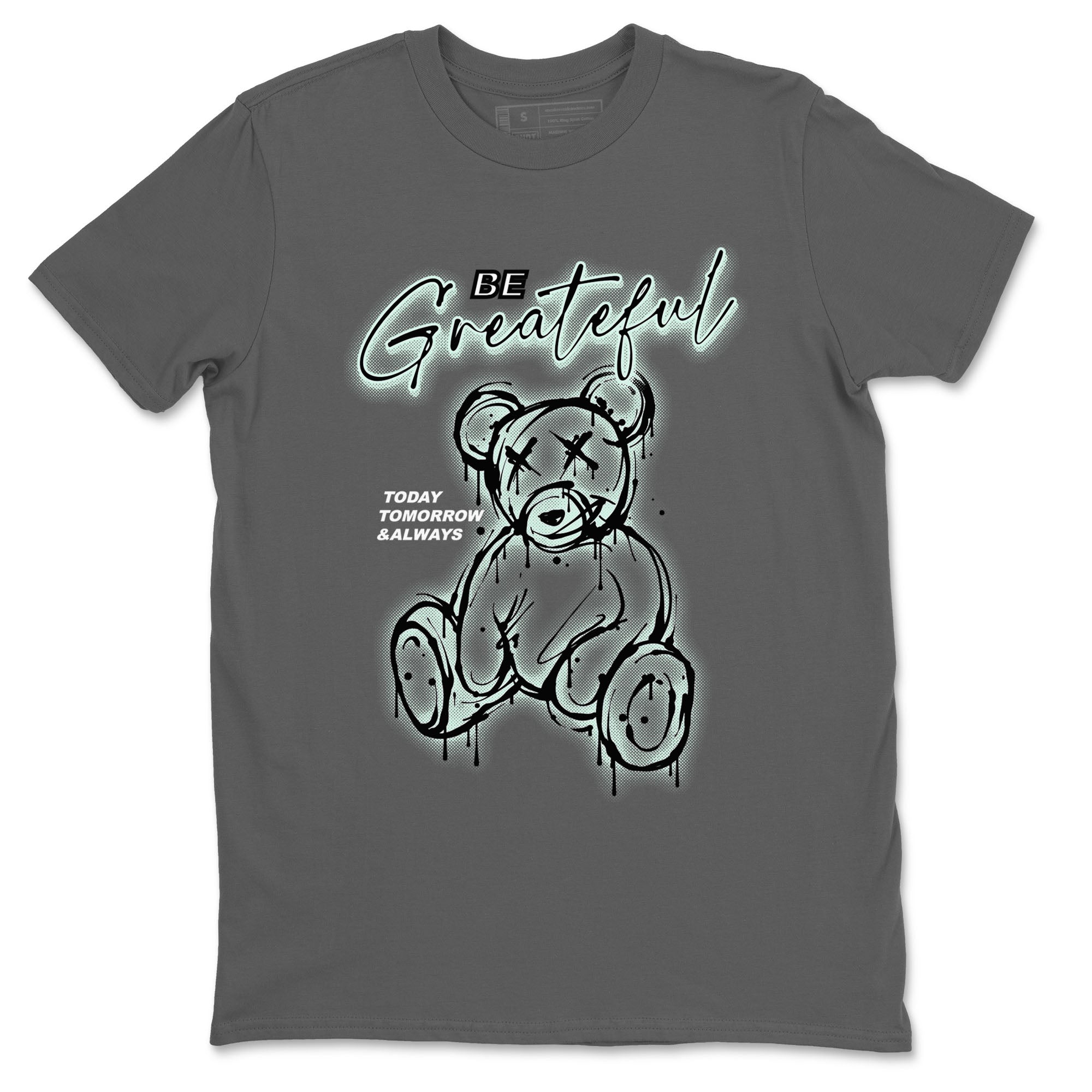Be Grateful snkmatch Tees - Air Jordan 3 Green Glow