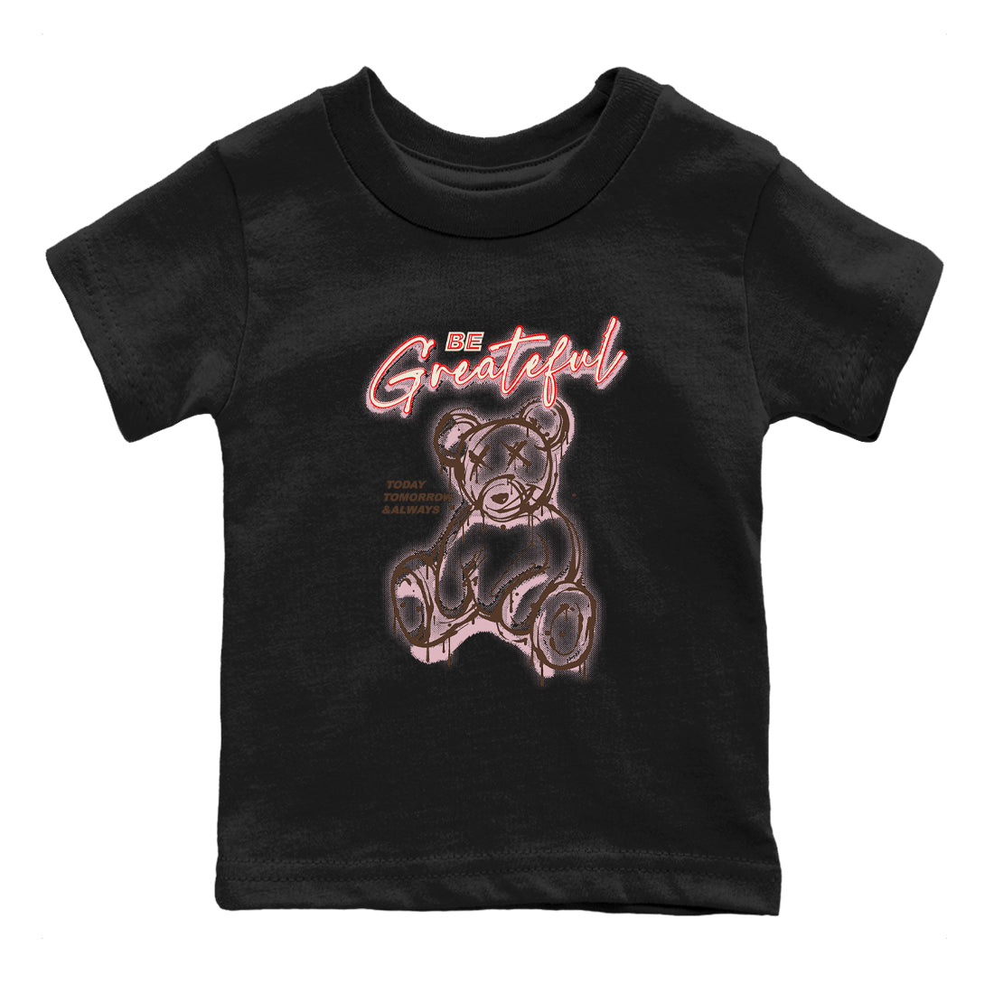 Be Grateful snkmatch Tees Kids - Dunk Cacao Wow And Pink Foam