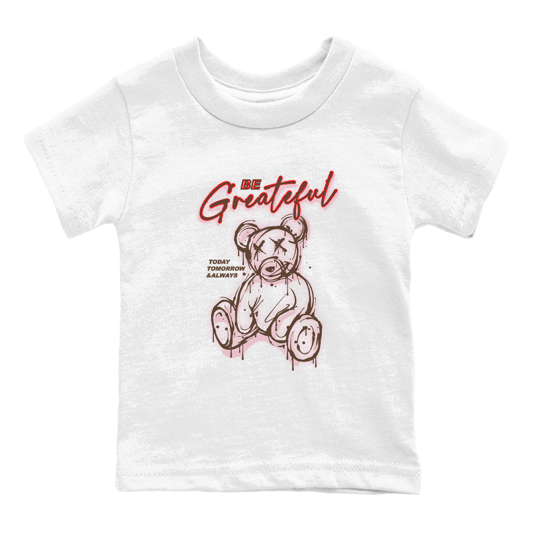 Be Grateful snkmatch Tees Kids - Dunk Cacao Wow And Pink Foam